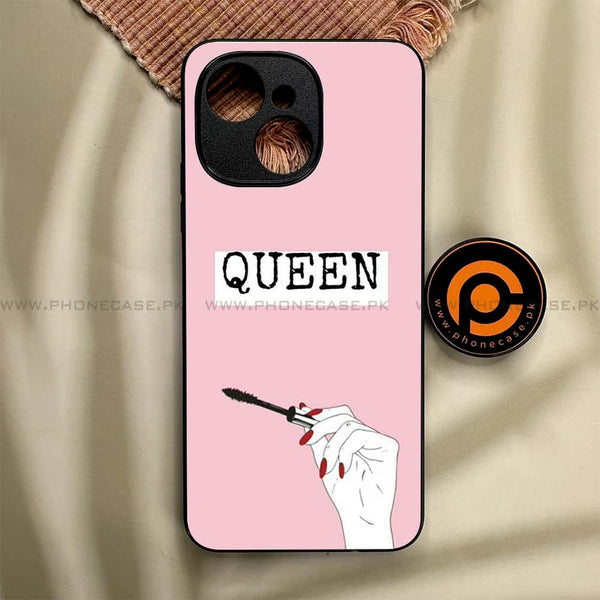 Tecno Spark 40C - Anime Girls Series - Premium Metal Printed soft Bumper shock Proof  case CS-39829