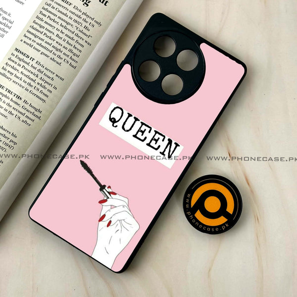 Tecno Camon 30s - Anime Girls Design 1- Premium Metal  Printed soft Bumper shock Proof Case  CS-29168