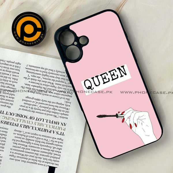 iPhone 16 Plus - Anime Girls Design 1  - Premium Metal Printed soft Bumper shock Proof Case CS-38070