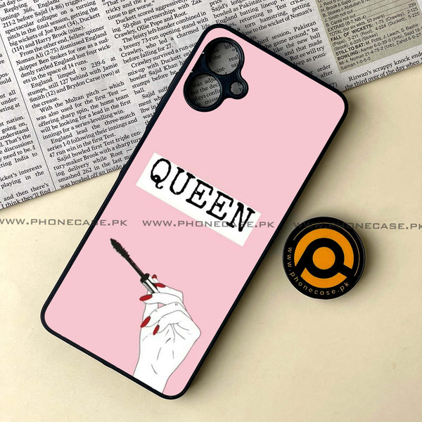 Samsung Galaxy A06  - Anime Girls Series - Premium Metal Printed soft Bumper shock Proof Case