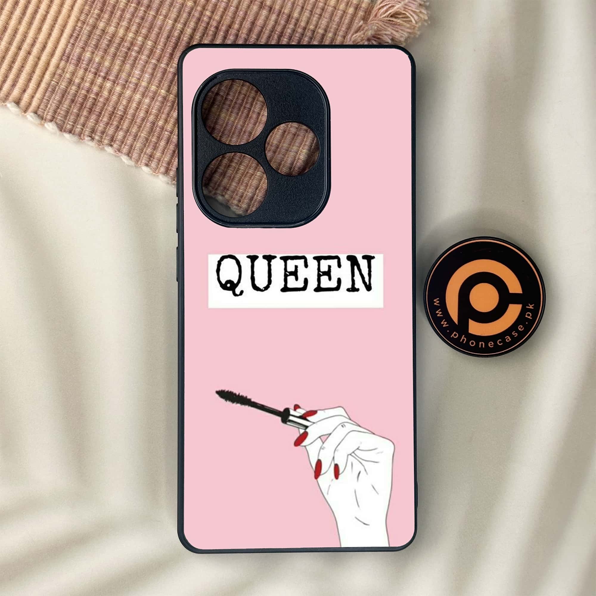 Realme GT 6 - Anime Girls Series - Premium Metal Printed soft Bumper shock Proof Case