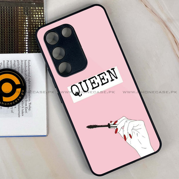 Vivo V30 Lite 4G -  Anime Girls Series - Premium Metal Printed soft Bumper shock Proof Case