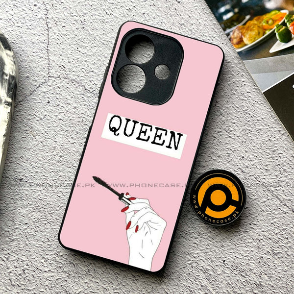 Oppo A5i - Anime Girls Series - Premium Metal Printed soft Bumper shock Proof Case