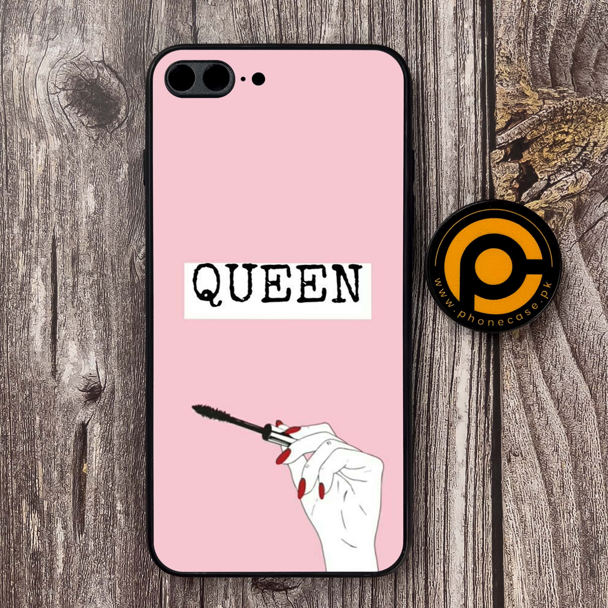 iPhone 7 Plus/ 8 Plus - Anime Girls Series - Premium Metal Printed soft Bumper shock Proof Case