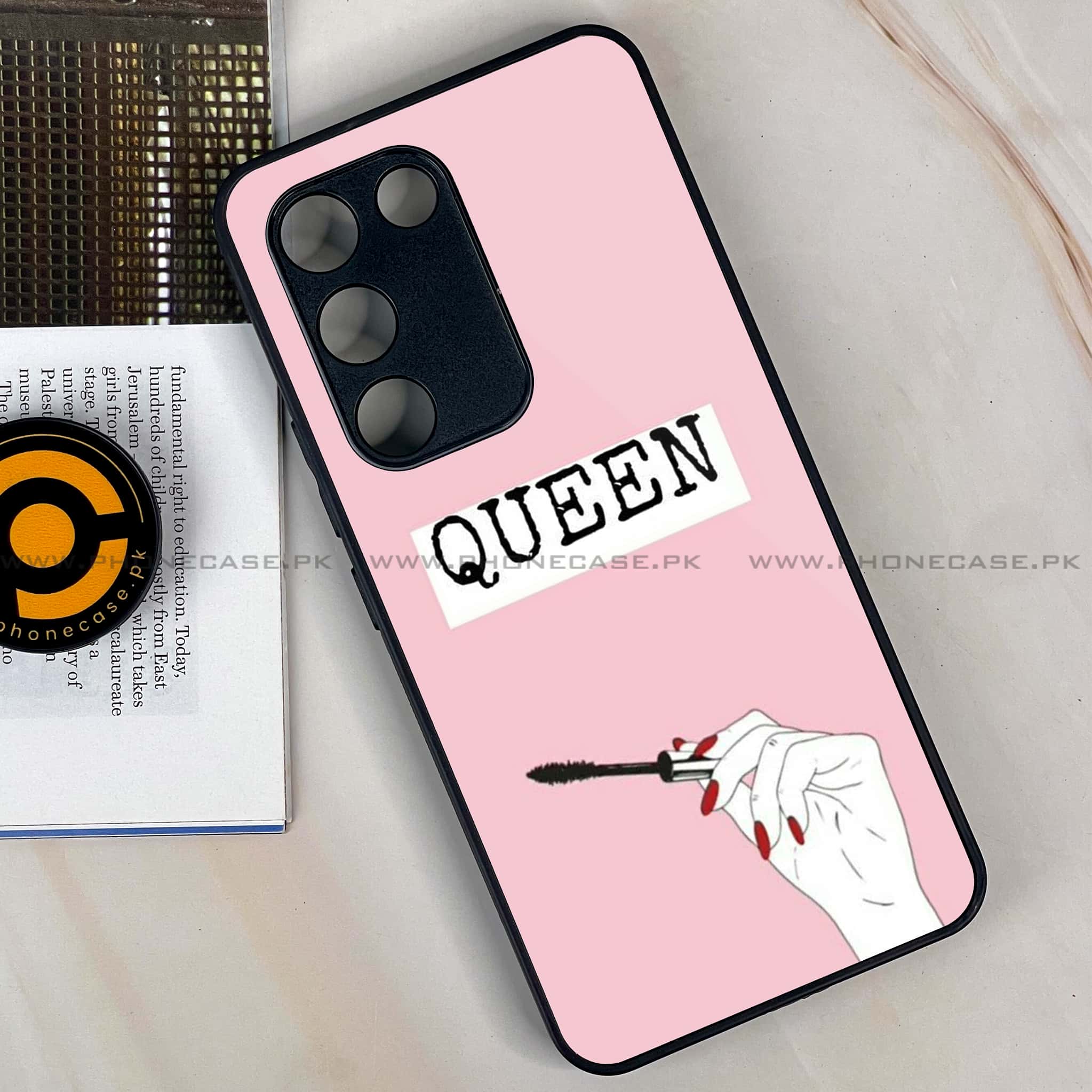 Vivo Y200e -  Anime Girls Series - Premium Metal Printed soft Bumper shock Proof Case