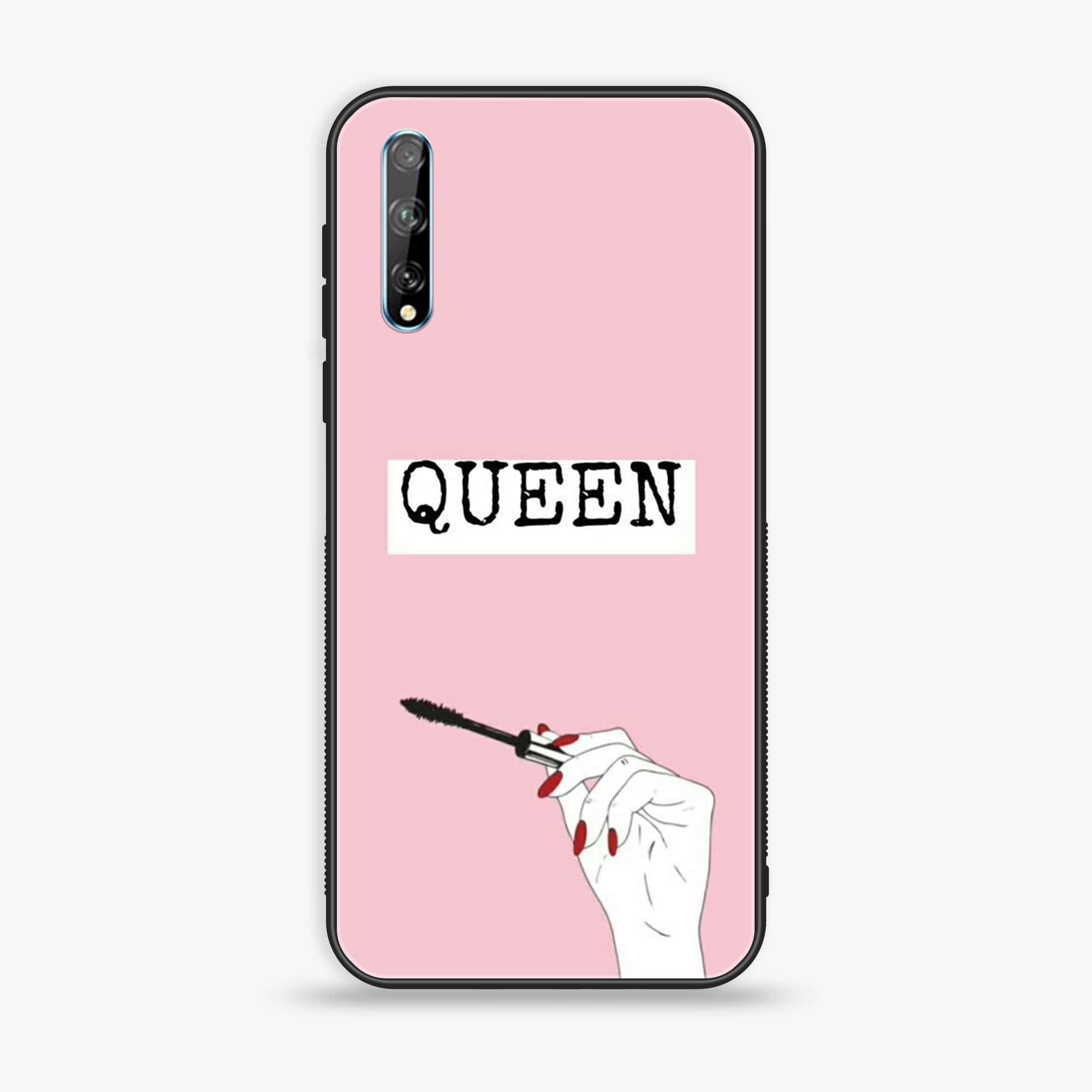 Huawei Y8p - Anime Girls Series - Premium Printed Glass soft Bumper shock Proof Case