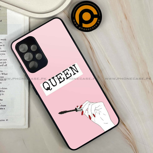 Galaxy A32 - Anime Girls Series - Premium Printed Glass soft Bumper shock Proof Case