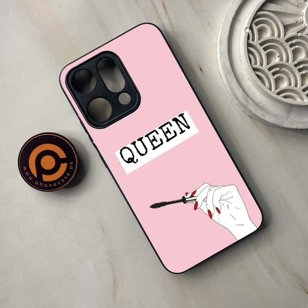 Oppo Reno 14 5G - Anime Girls Series - Premium Metal Printed soft Bumper shock Proof Case
