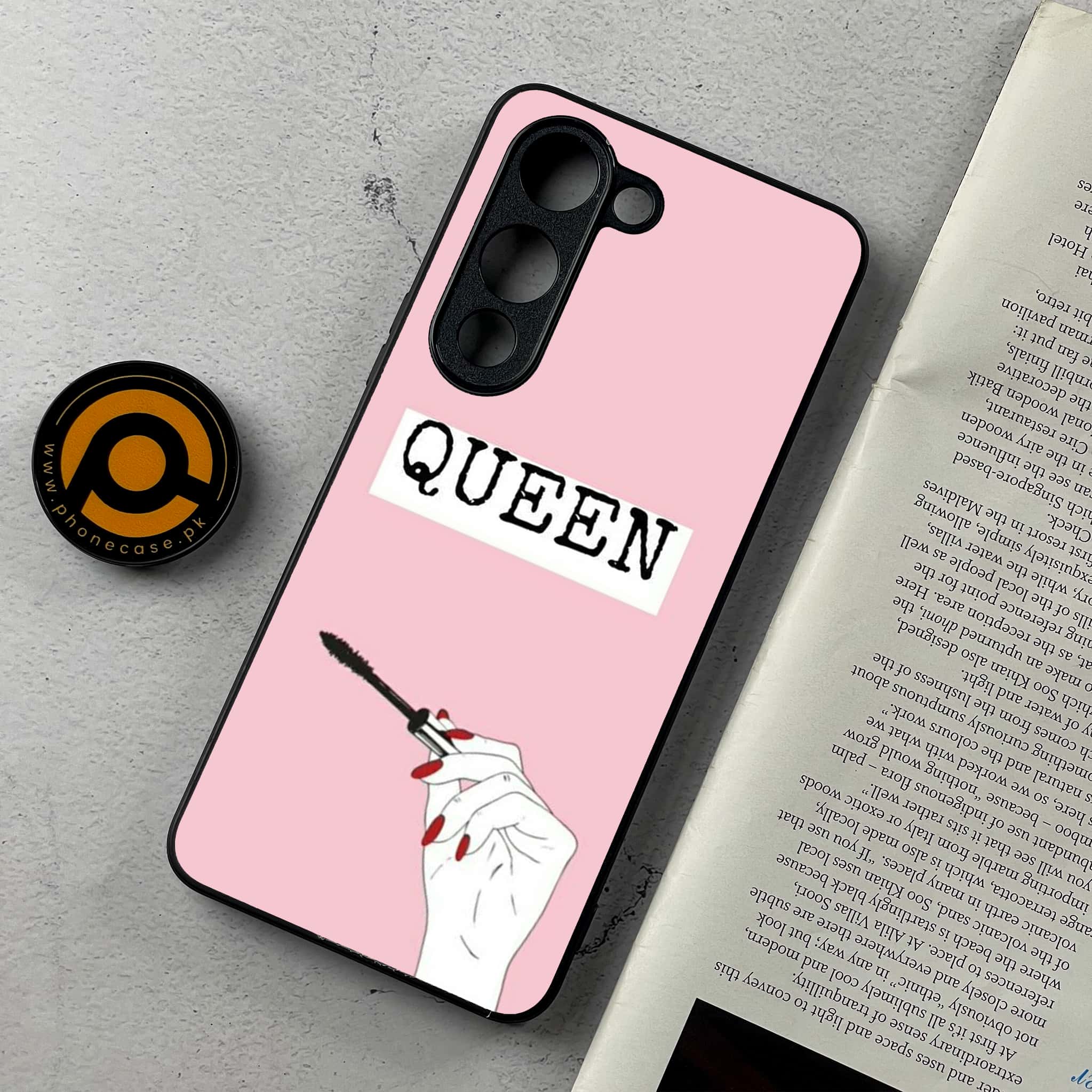 Vivo Y04 - Anime Girls Series - Premium Metal Printed Soft Bumper Shockproof Case
