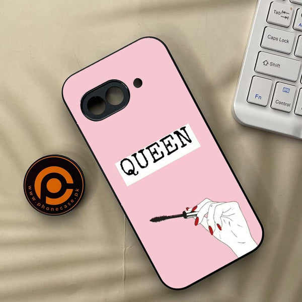 Google Pixel 9a - Anime Girls Series - Premium Metal Printed soft Bumper Shock Proof Case