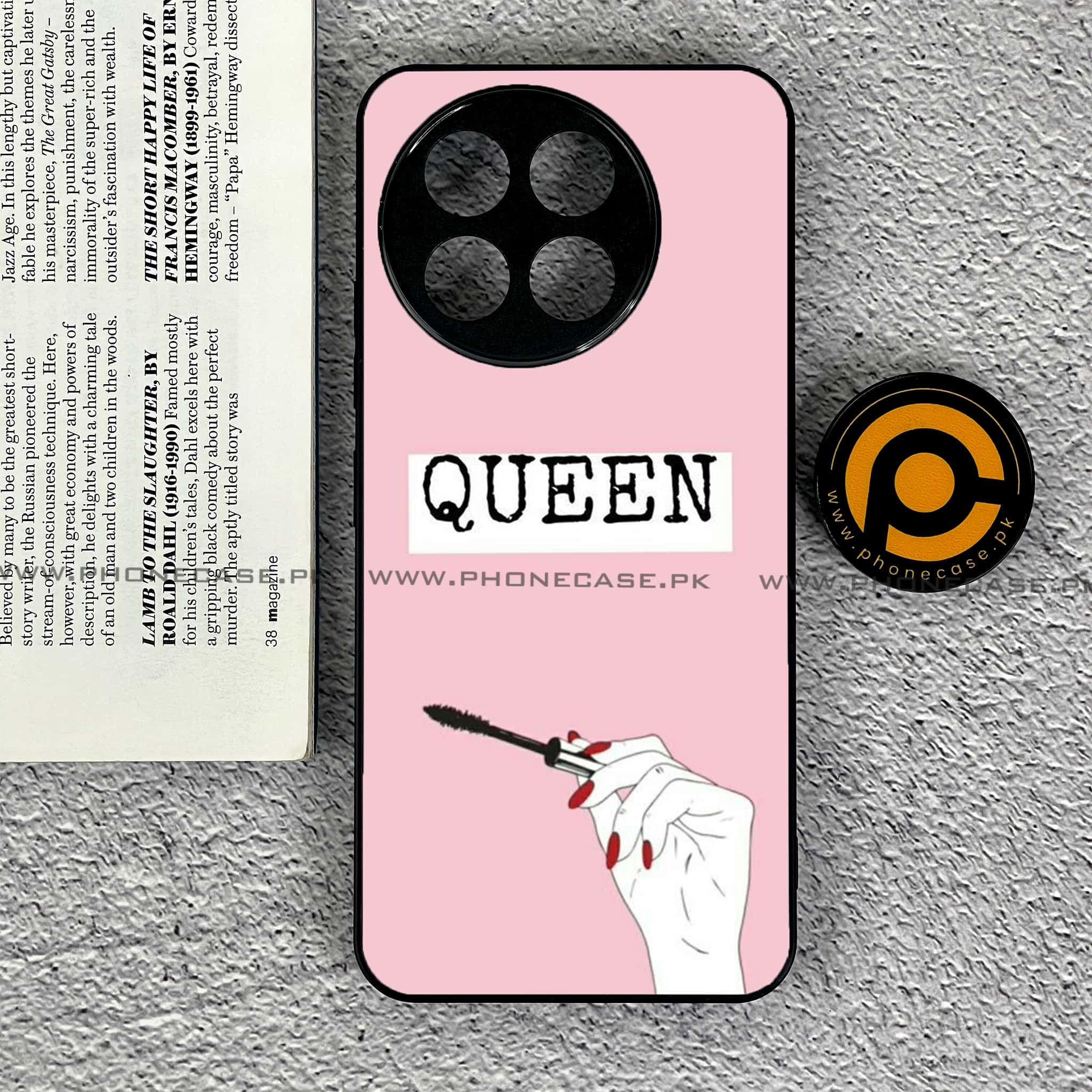 OnePlus Ace 5 - Anime Girls Series - Premium Metal Printed soft Bumper shock Proof Case