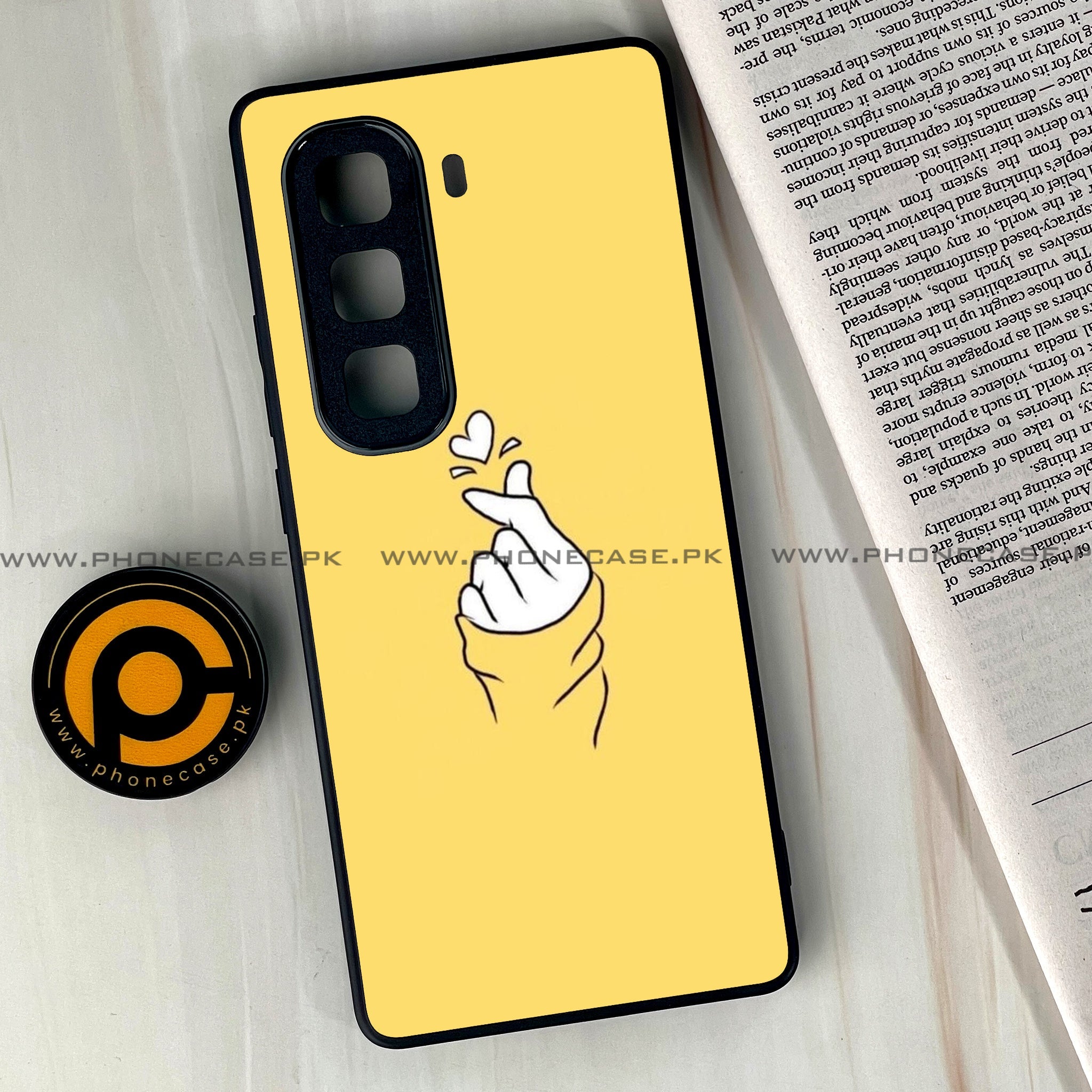 Infinix Hot 60 Pro Plus - Anime Girls Series - Premium Metal Printed soft Bumper shock Proof Case