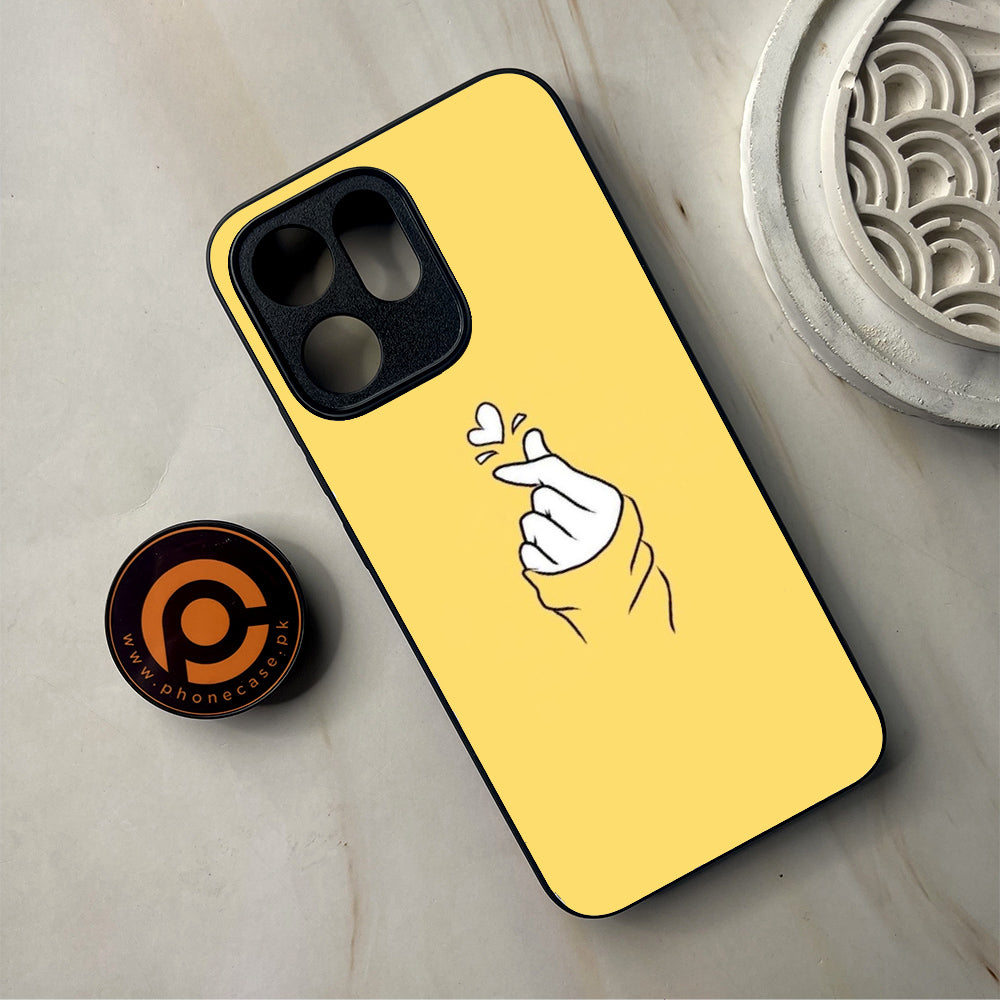 Oppo Reno 14F - Anime Girls Series - Premium Metal Printed Soft Bumper Shockproof Case