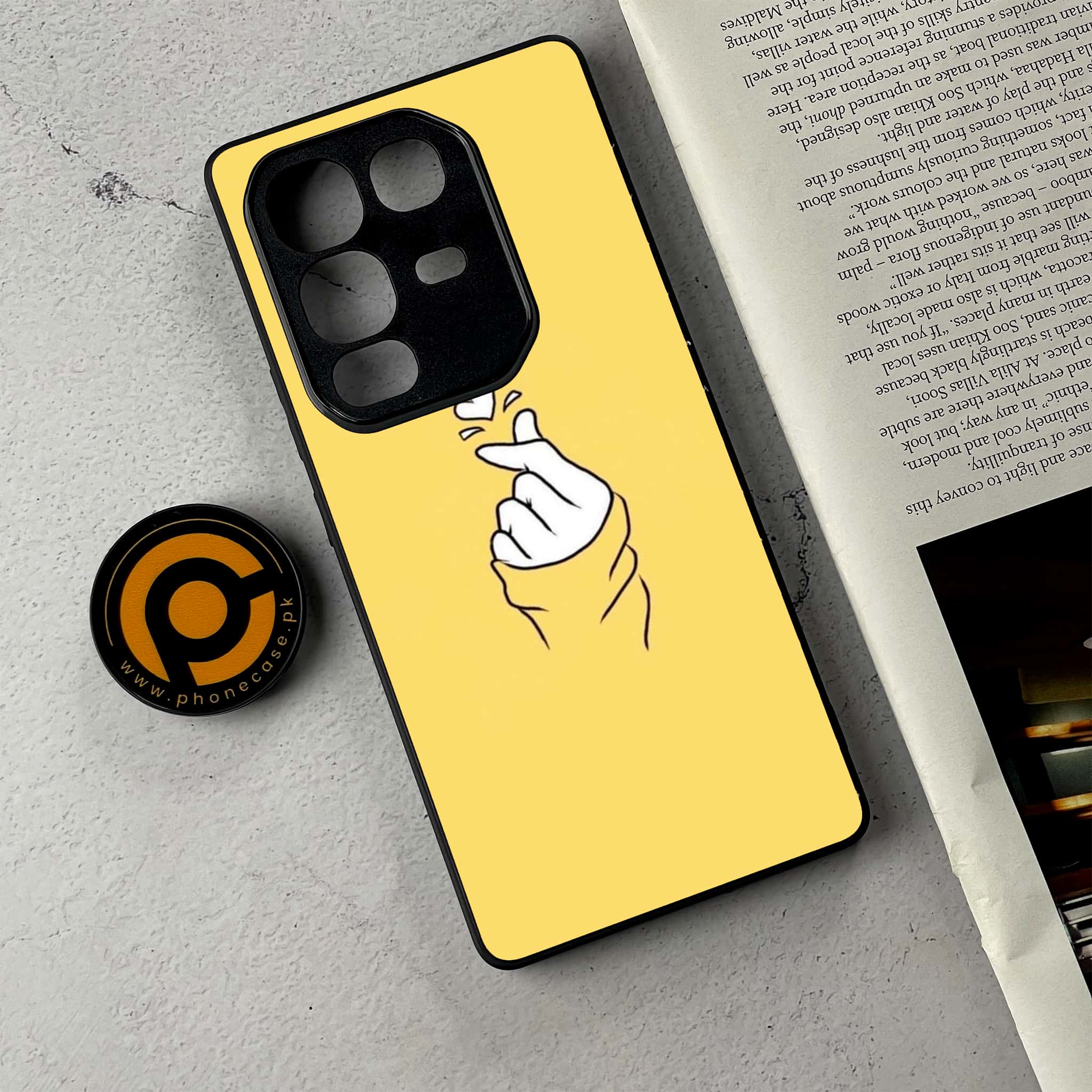 Infinix Note 50 Pro Plus - Anime Girls Series - Premium Metal Printed Soft Bumper Shockproof Case