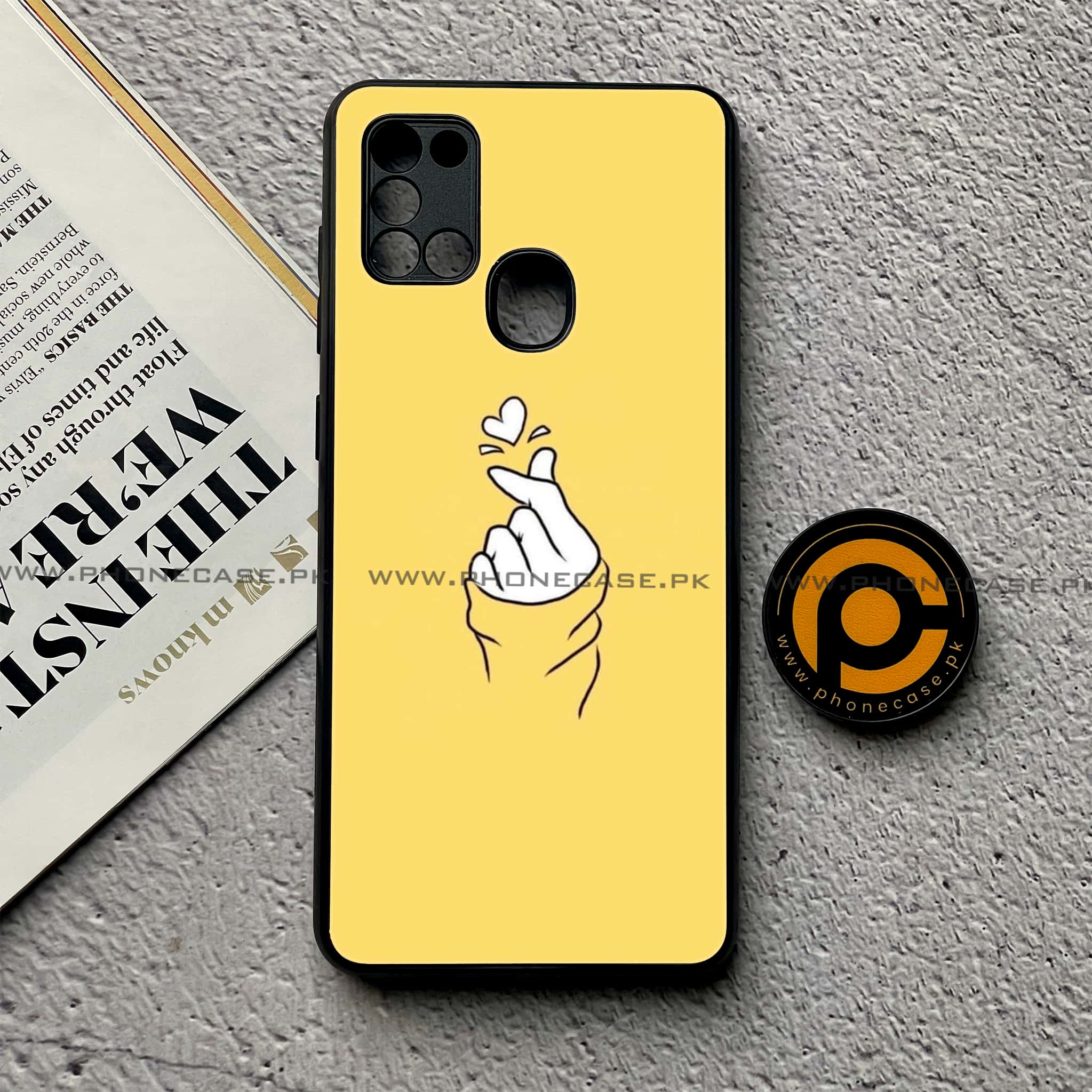 Samsung Galaxy A21s - Anime Girls Series - Premium Printed Glass soft Bumper shock Proof Case