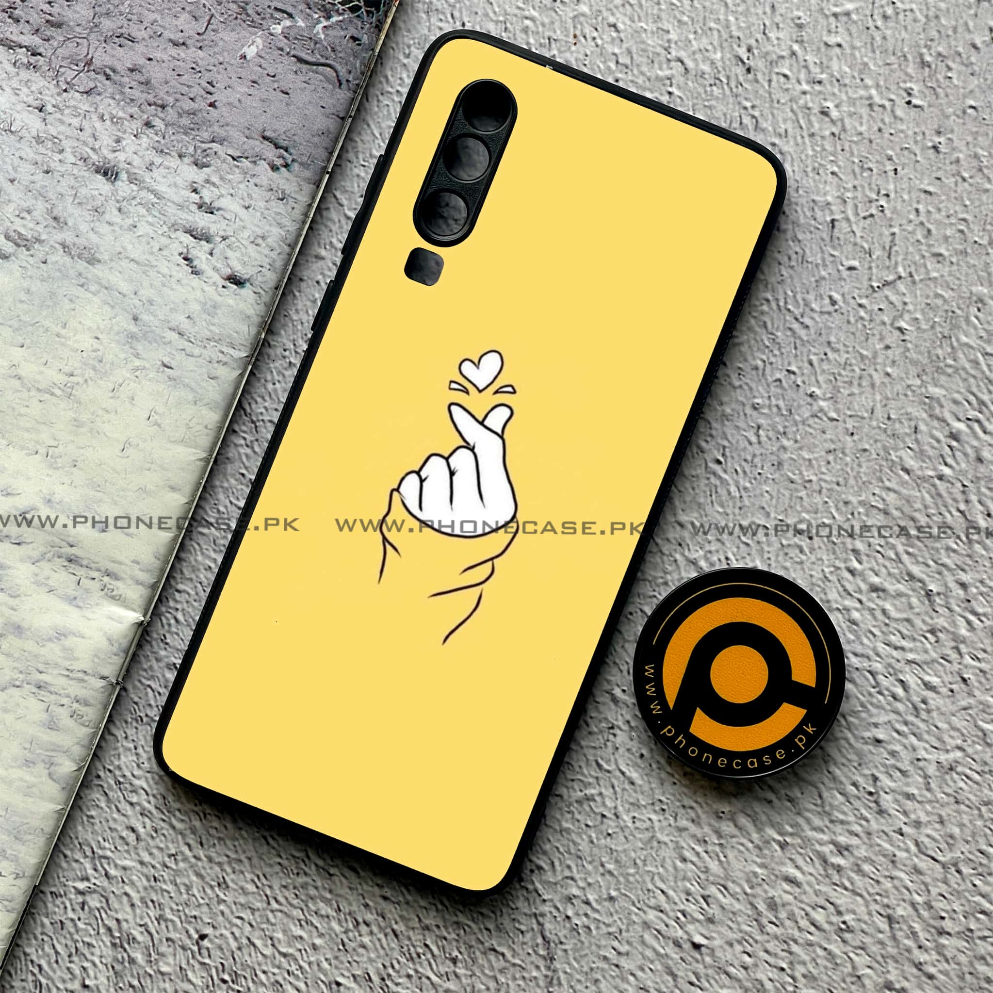 Huawei P30 - Anime Girls Series - Premium Printed Glass soft Bumper shock Proof Case