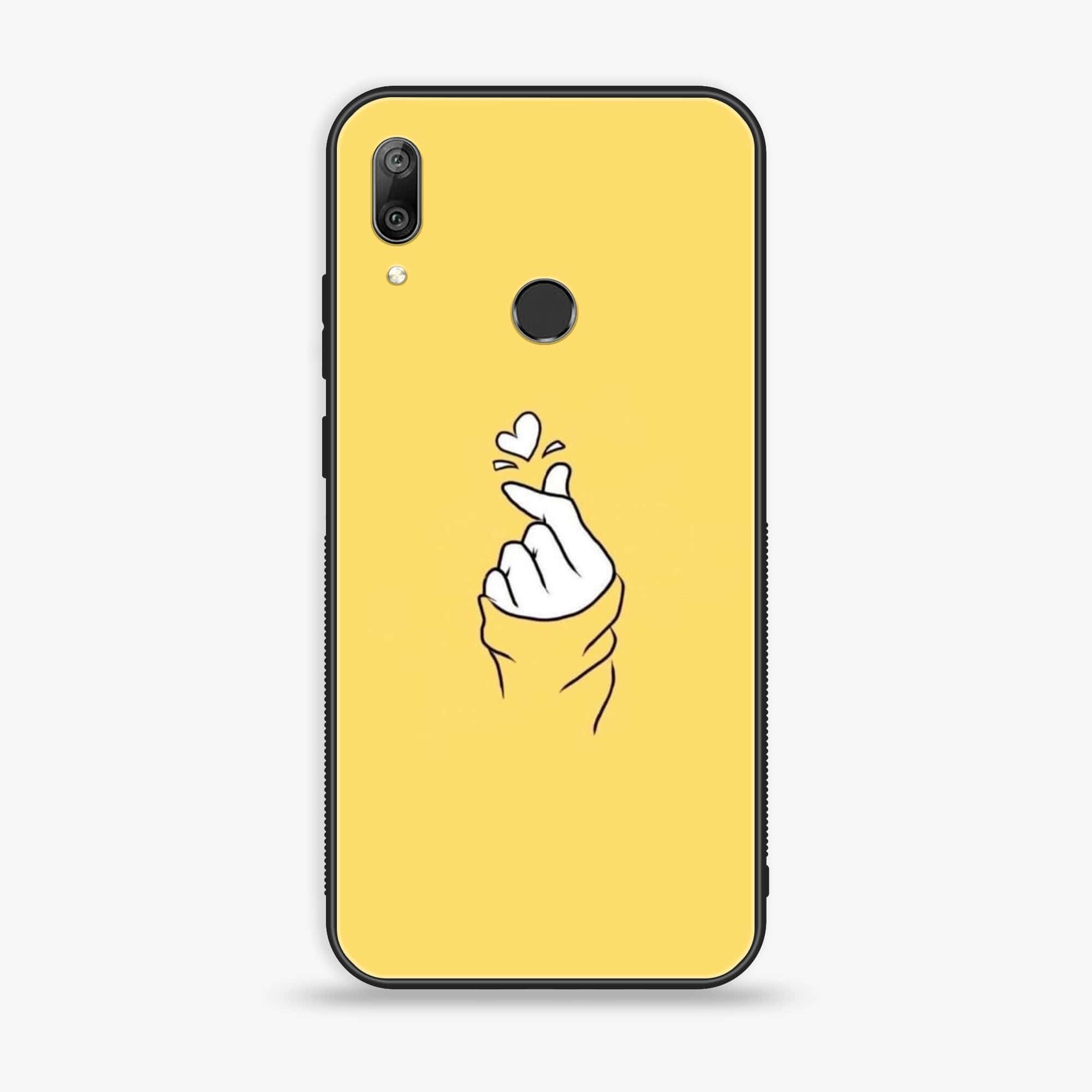 Huawei Y7 Prime (2019) - Anime Girls Series - Premium Printed Glass soft Bumper shock Proof Case