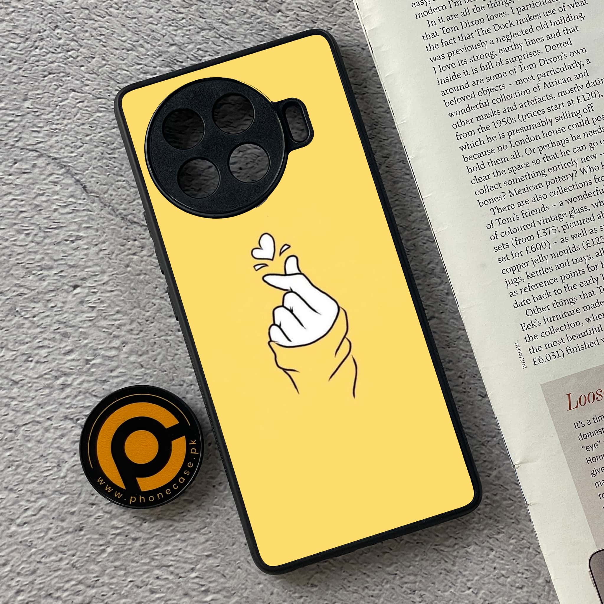 Tecno Spark 20 pro plus - Anime Girls Series - Premium Metal Printed soft Bumper shock Proof Case
