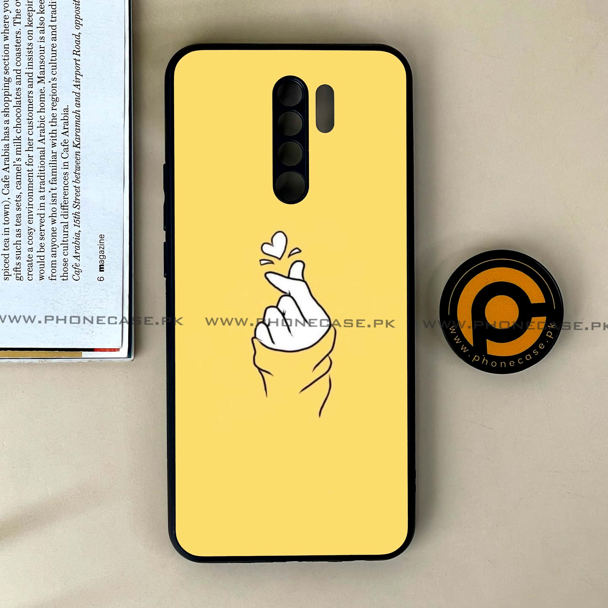 Xiaomi Redmi 9 - Anime Girls Series - Premium Printed Glass soft Bumper shock Proof Case