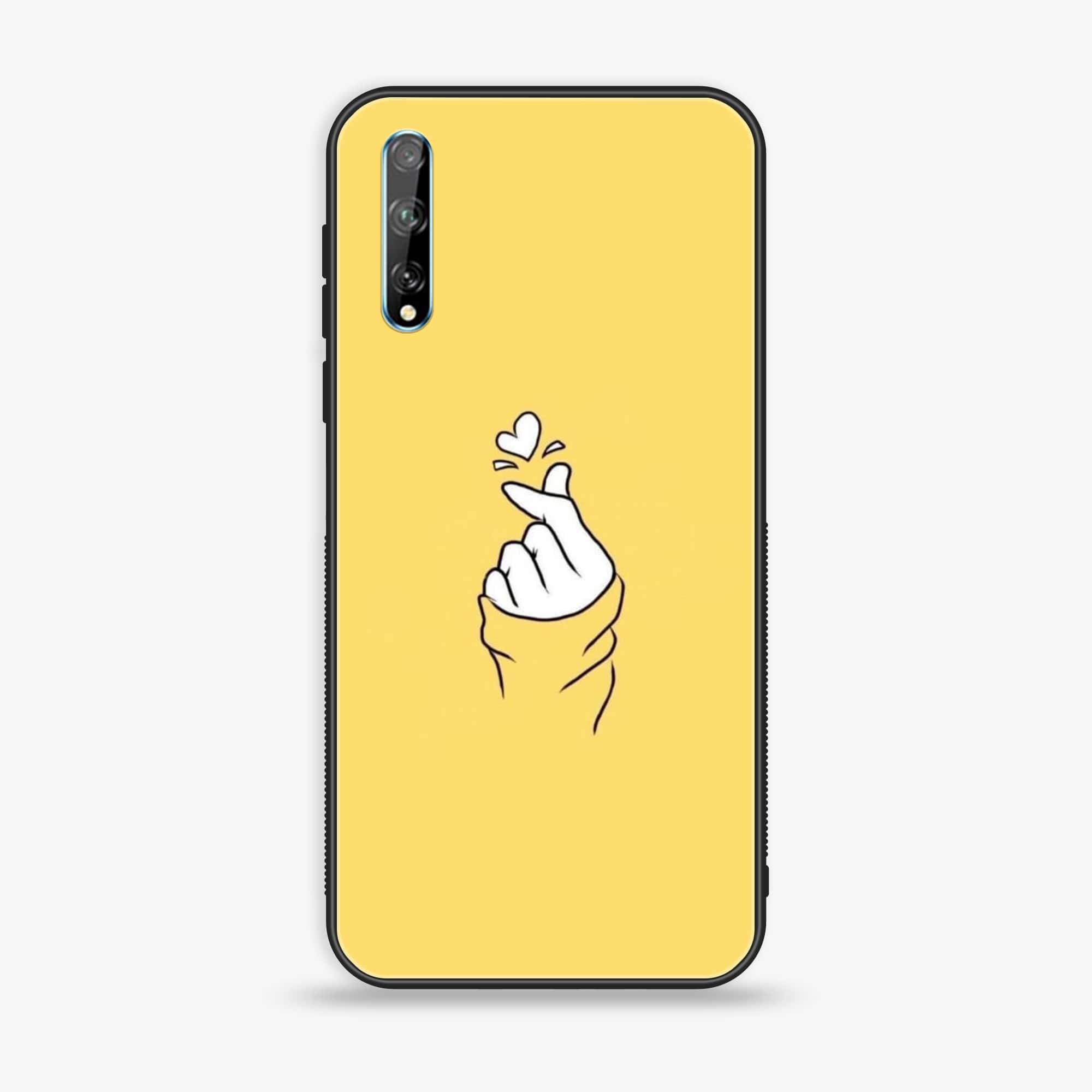 Huawei Y8p - Anime Girls Series - Premium Printed Glass soft Bumper shock Proof Case