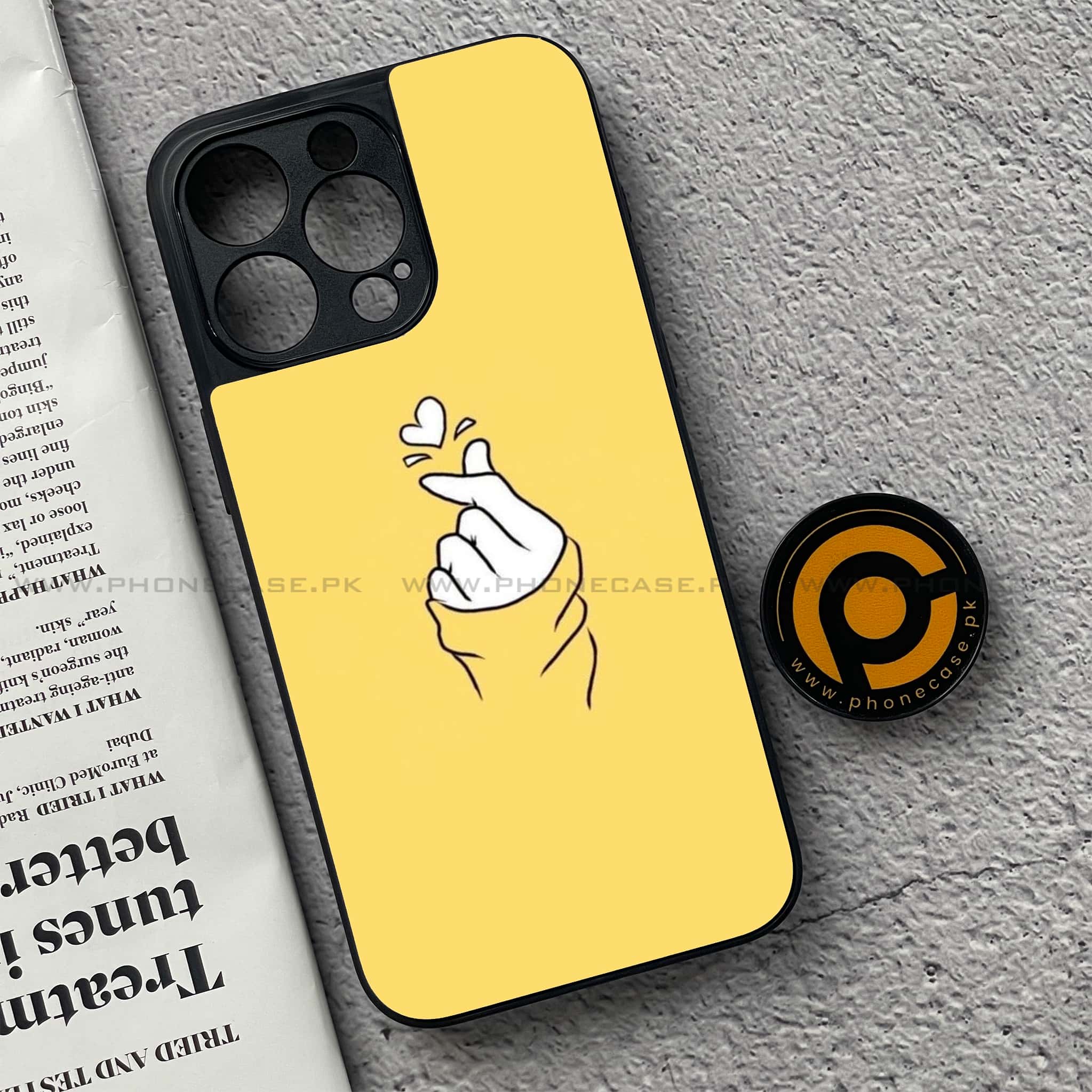 iPhone 15 Pro - Anime Girls Series - Premium Metal Printed soft Bumper shock Proof Case