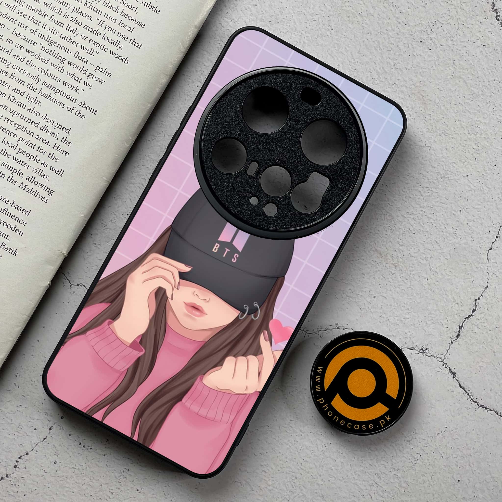 Xiaomi 15 Ultra - Anime Girls Series - Premium Metal Printed Soft Bumper Shockproof Case