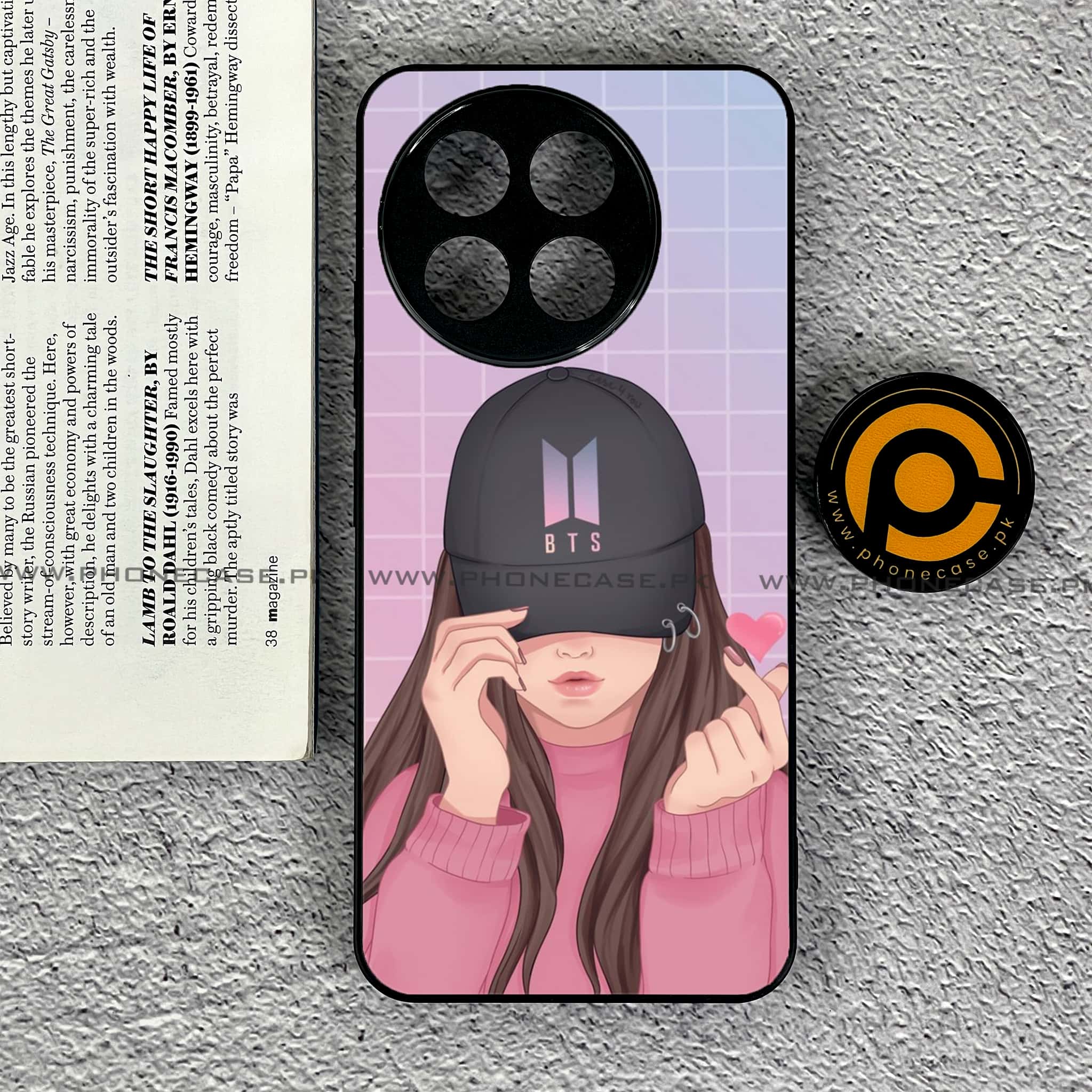 OnePlus Ace 5 - Anime Girls Series - Premium Metal Printed soft Bumper shock Proof Case