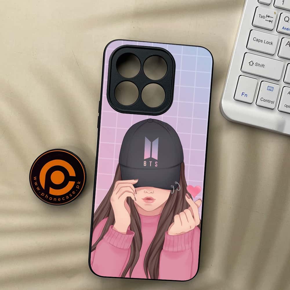 Honor X5b Plus - Anime Girls Series - Premium Metal  Printed soft Bumper shock Proof Case