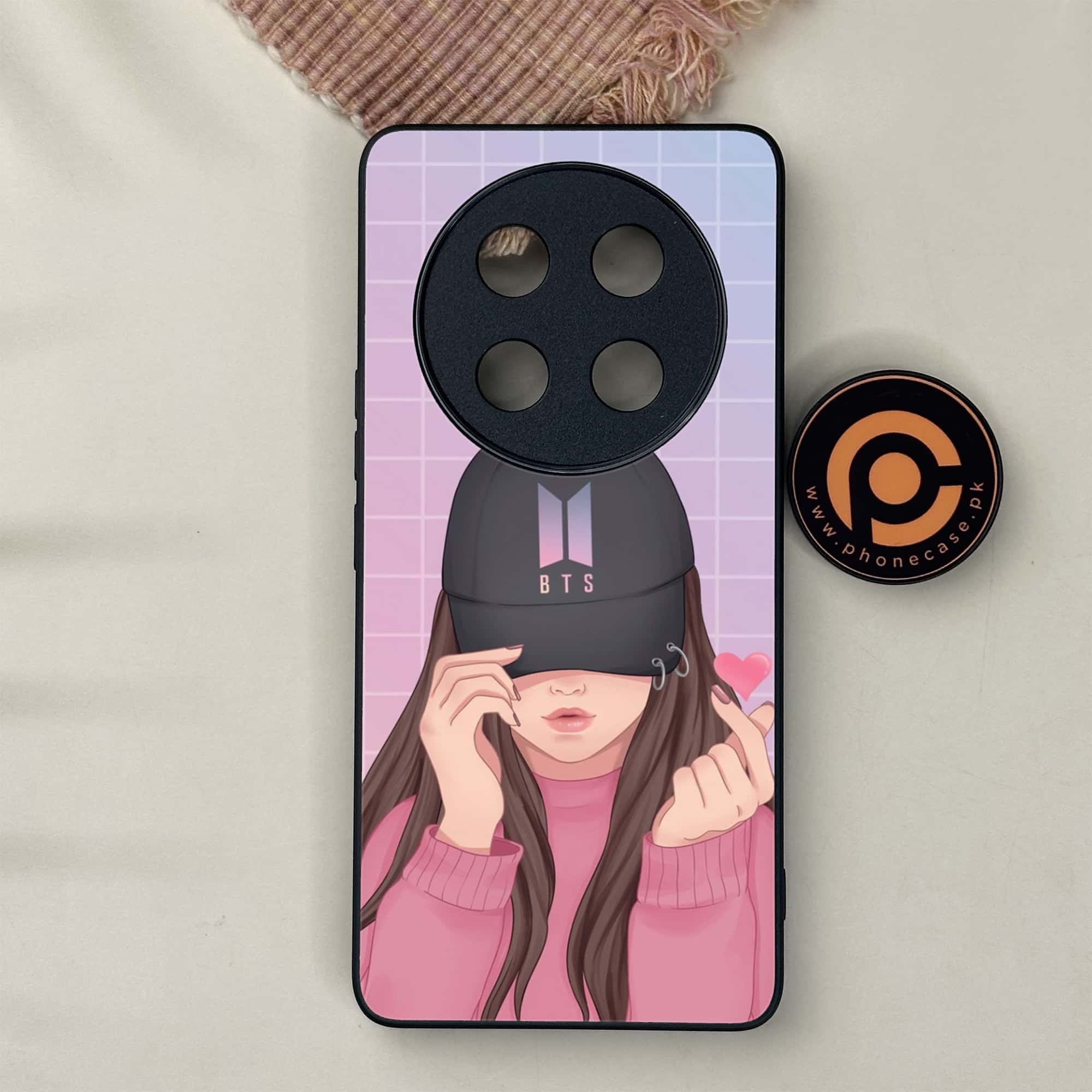 Honor X9c 5G - Anime Girls Series - Premium Metal Printed soft Bumper shock Proof Case