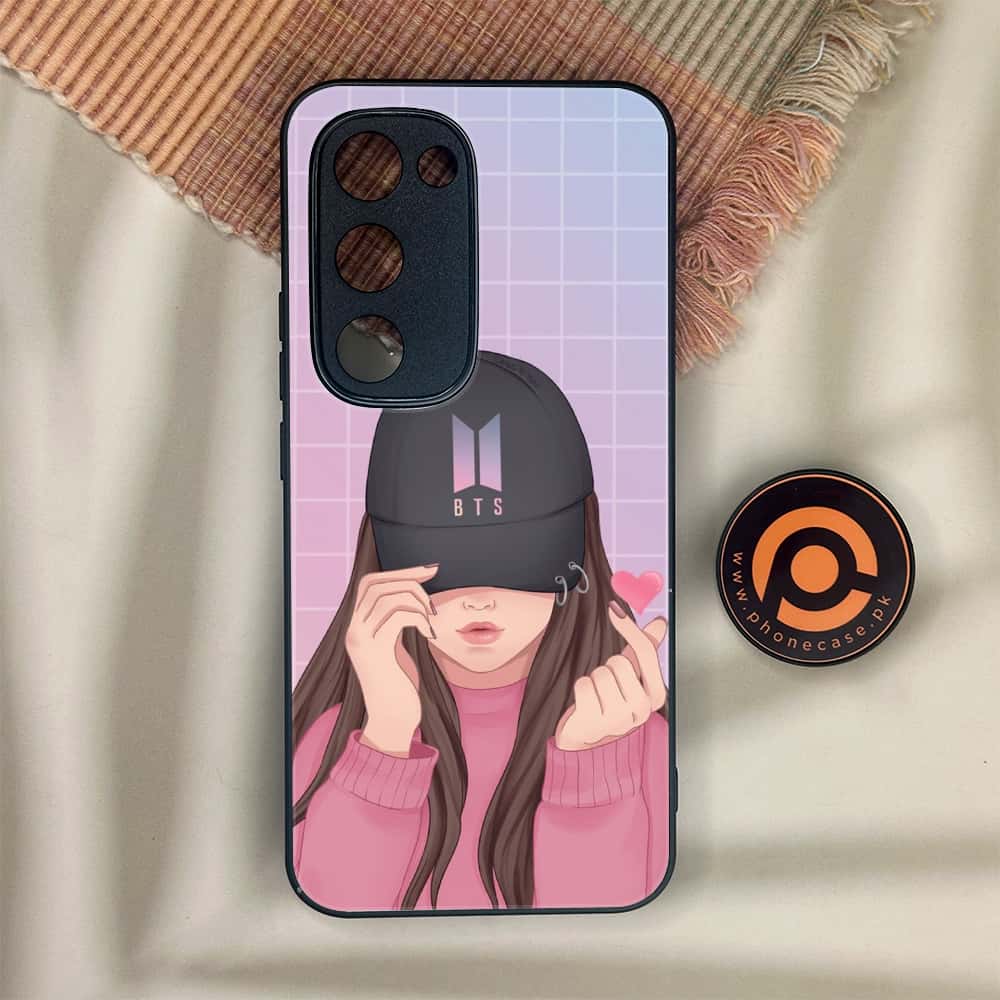 Tecno Spark 40 Pro Plus - Anime Girls Series - Premium Metal Printed soft Bumper shock Proof Case