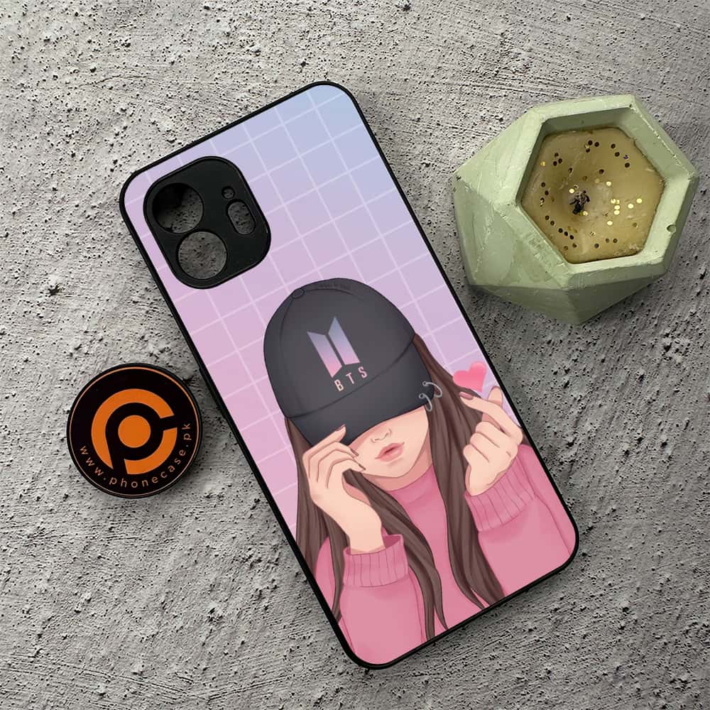 Nothing Phone 2 - Anime Girls Series - Premium Metal  Printed soft Bumper shock Proof Case