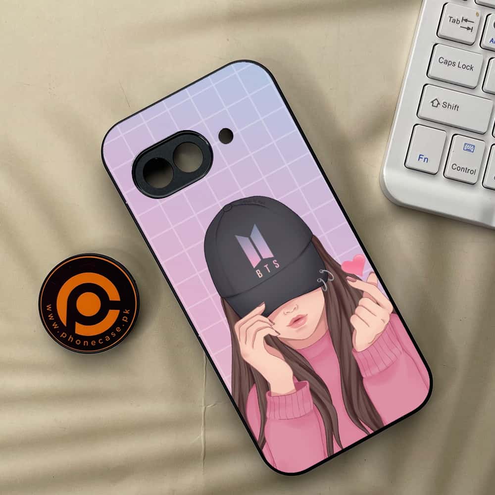 Google Pixel 9a - Anime Girls Series - Premium Metal Printed soft Bumper Shock Proof Case