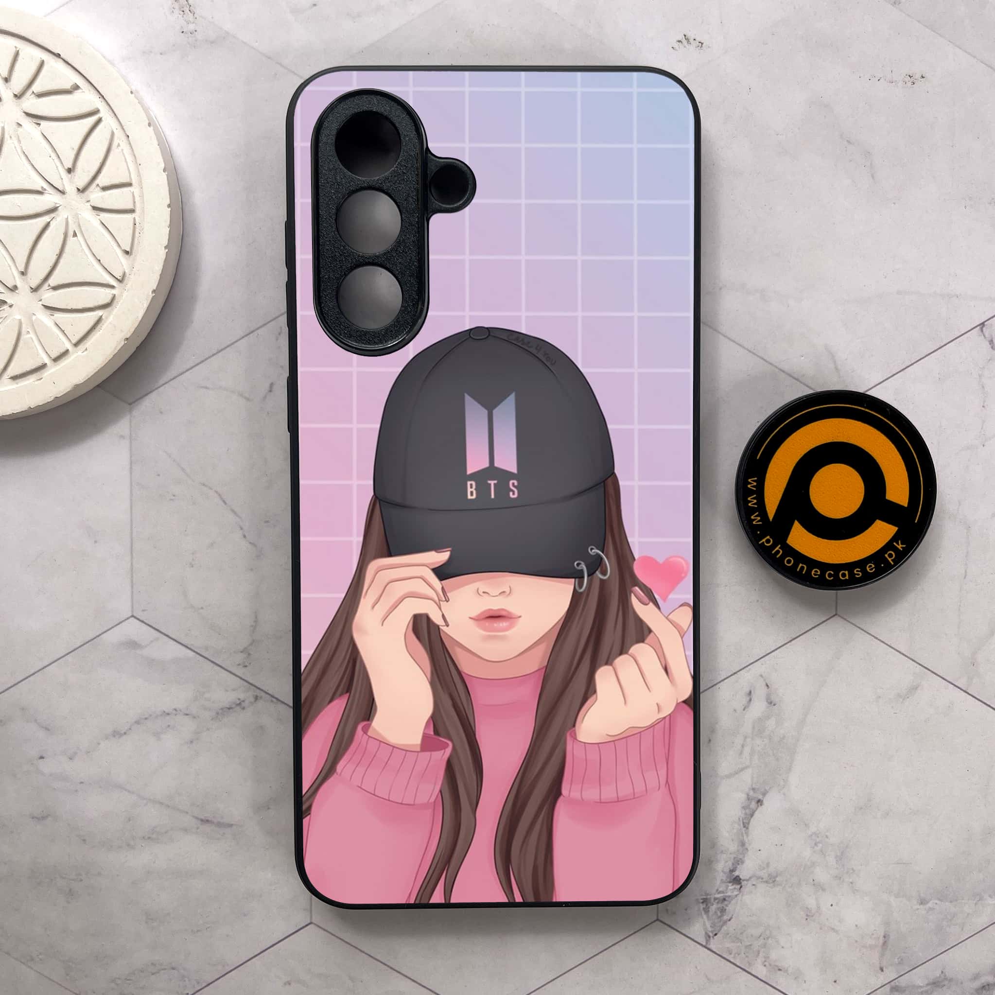 Samsung Galaxy A26 5G - Anime Girls Series - Premium Metal Printed soft Bumper shock Proof Case