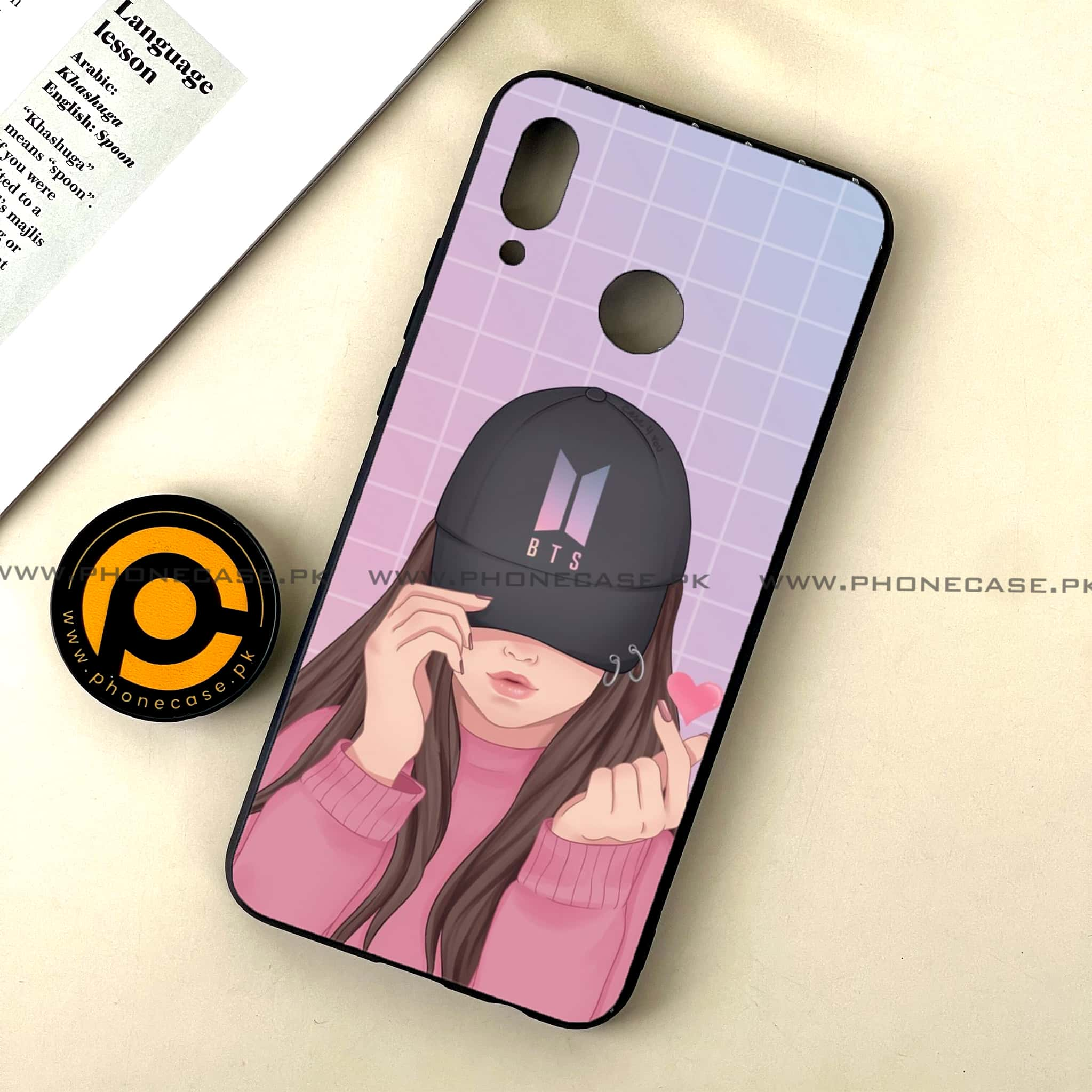 Huawei Nova 3 - Anime Girls Series - Premium Printed Glass soft Bumper shock Proof Case