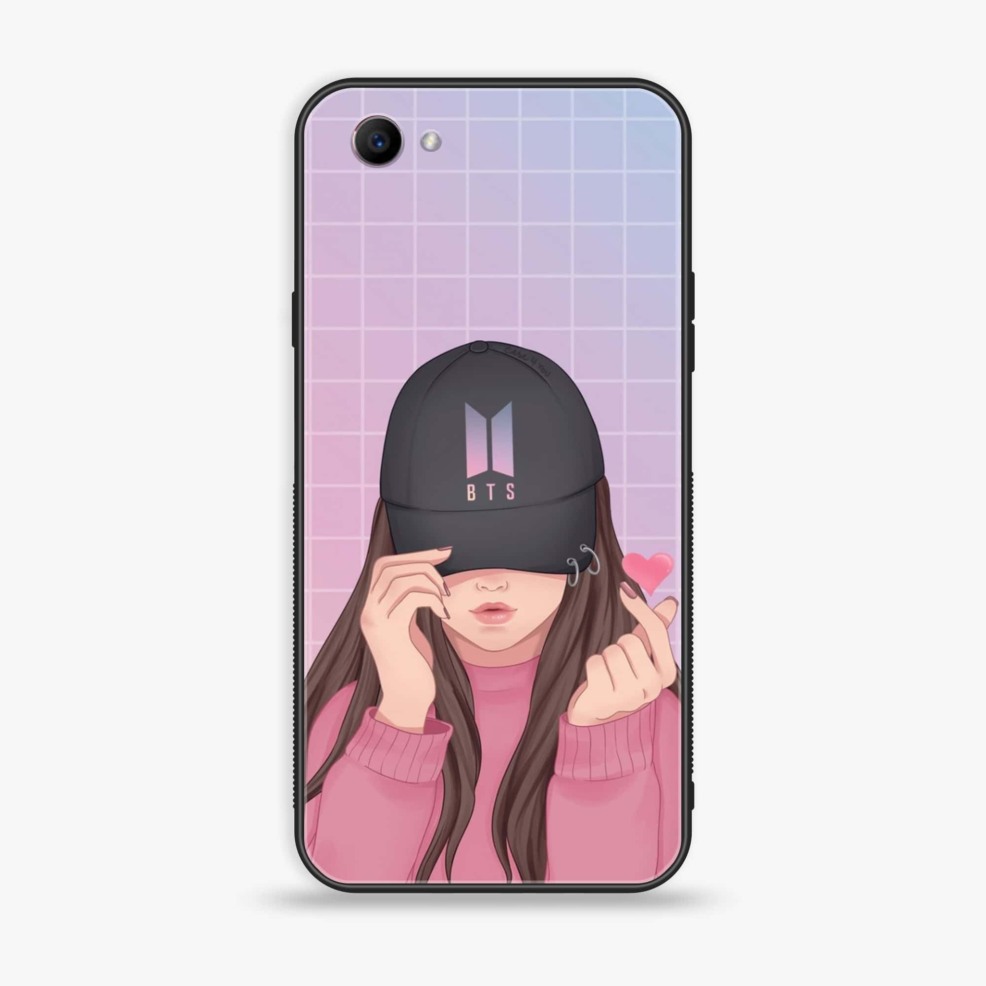 Oppo F7 Youth - Anime Girls Series - Premium Printed Glass soft Bumper shock Proof Case