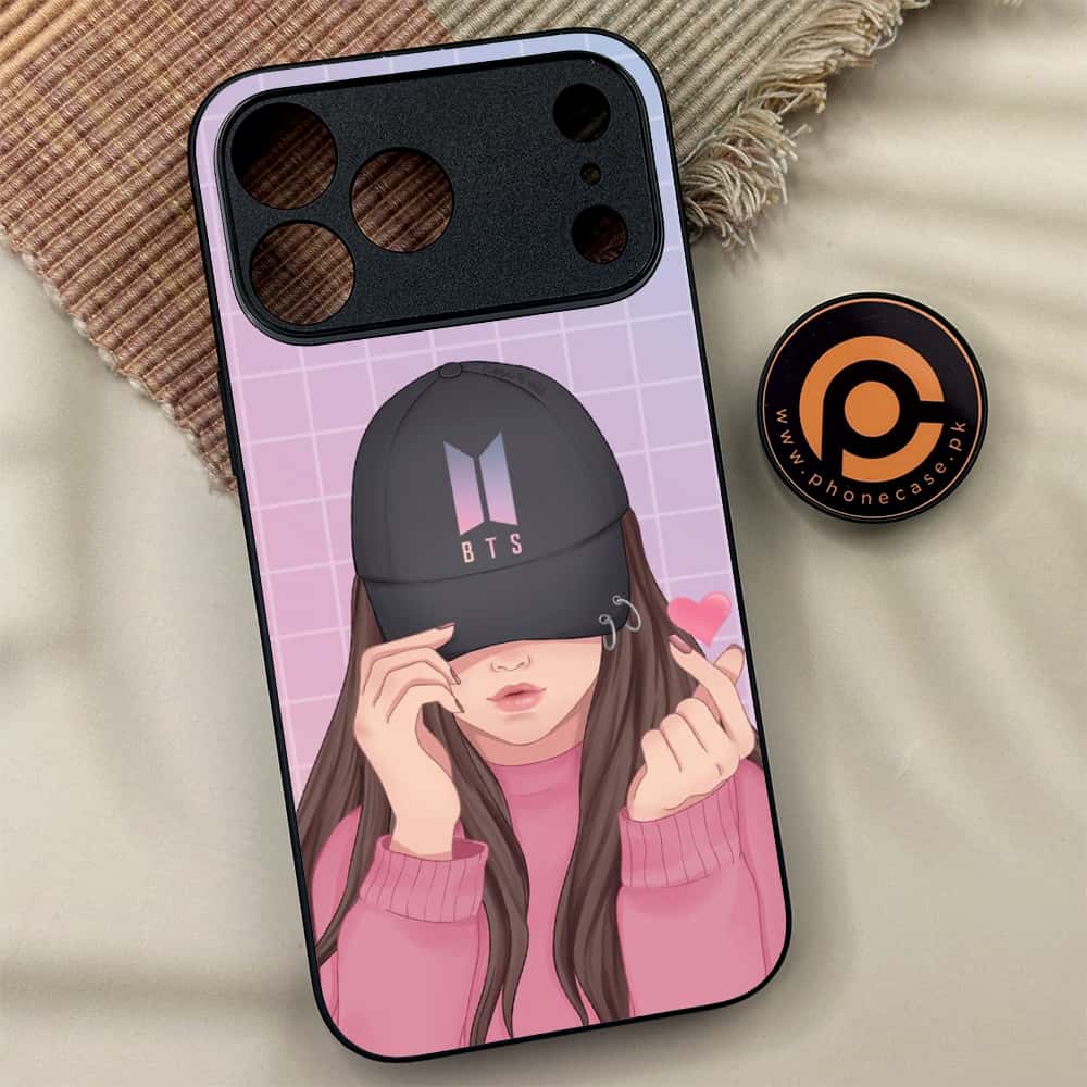 iPhone 17 Pro Max - Anime Girls Series - Premium Metal Printed soft Bumper shock Proof Case