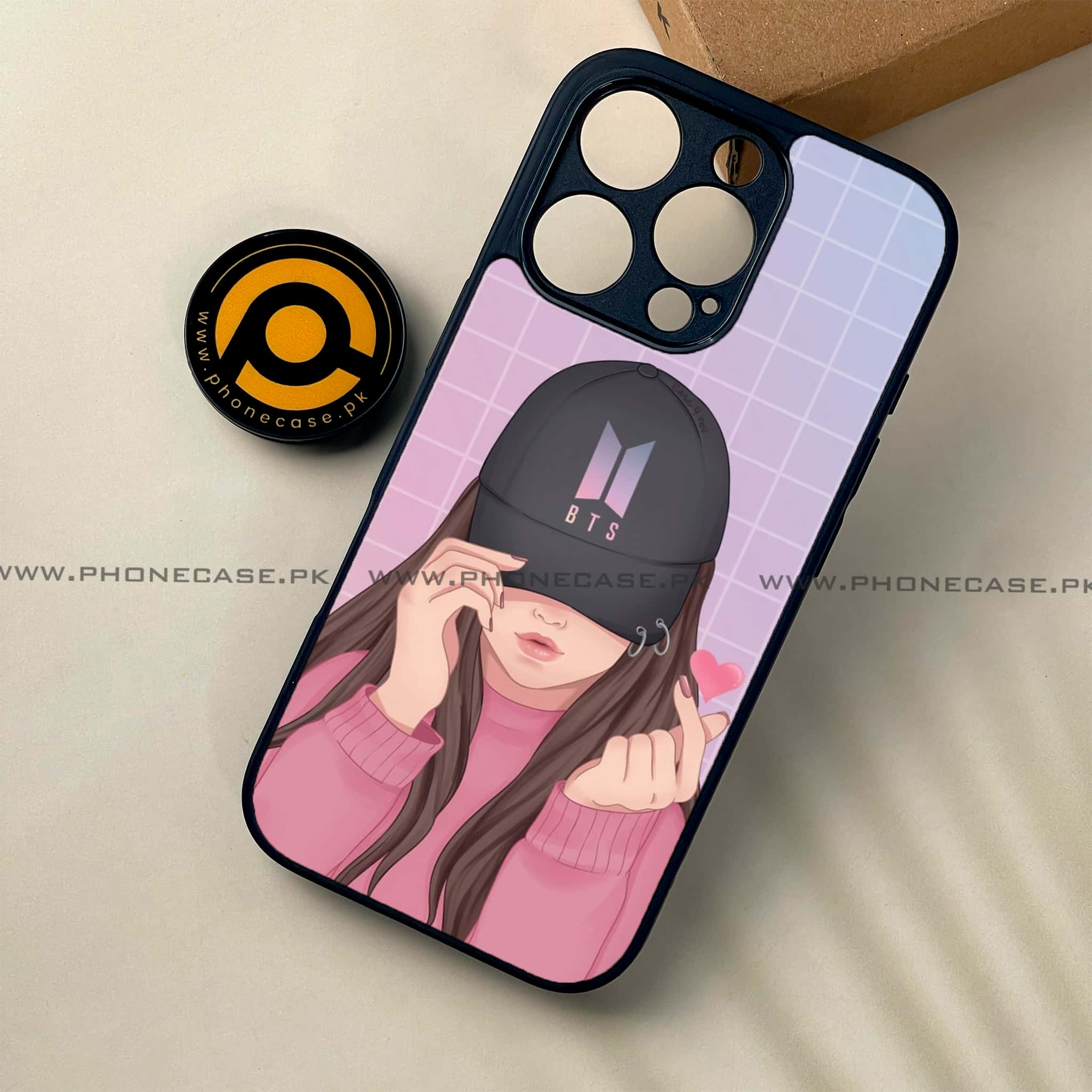 iPhone 16 Pro - Anime Girls Series - Premium Printed Glass soft Bumper shock Proof Case