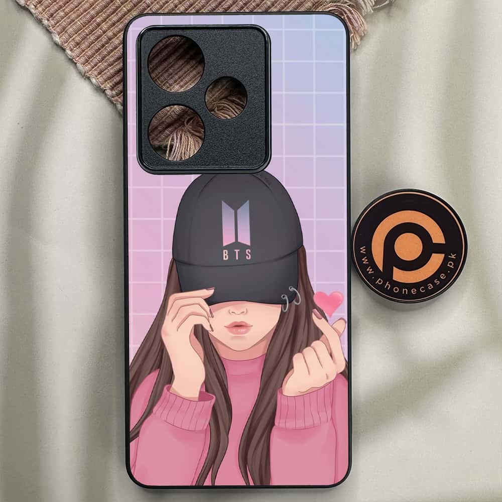 Realme GT 7 - Anime Girls Series - Premium Metal Printed soft Bumper shock Proof Case