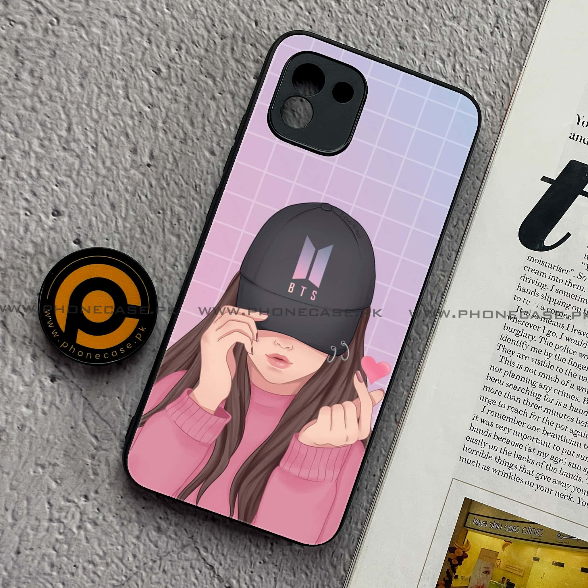 Samsung Galaxy A03 - Anime Girls Series - Premium Printed Glass soft Bumper shock Proof Case