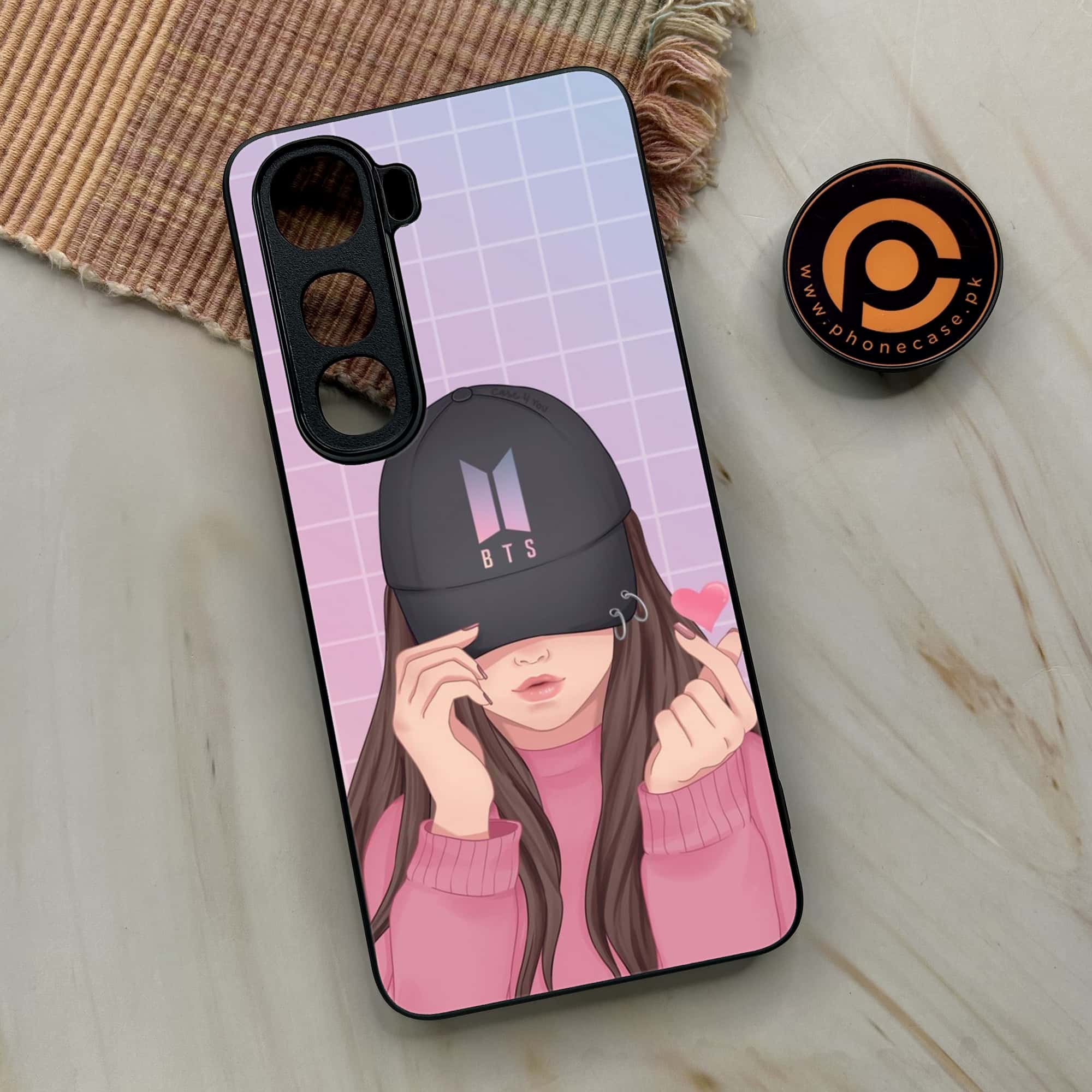 Vivo Y400 - Anime Girls Series - Premium Metal Printed soft Bumper shock Proof Case