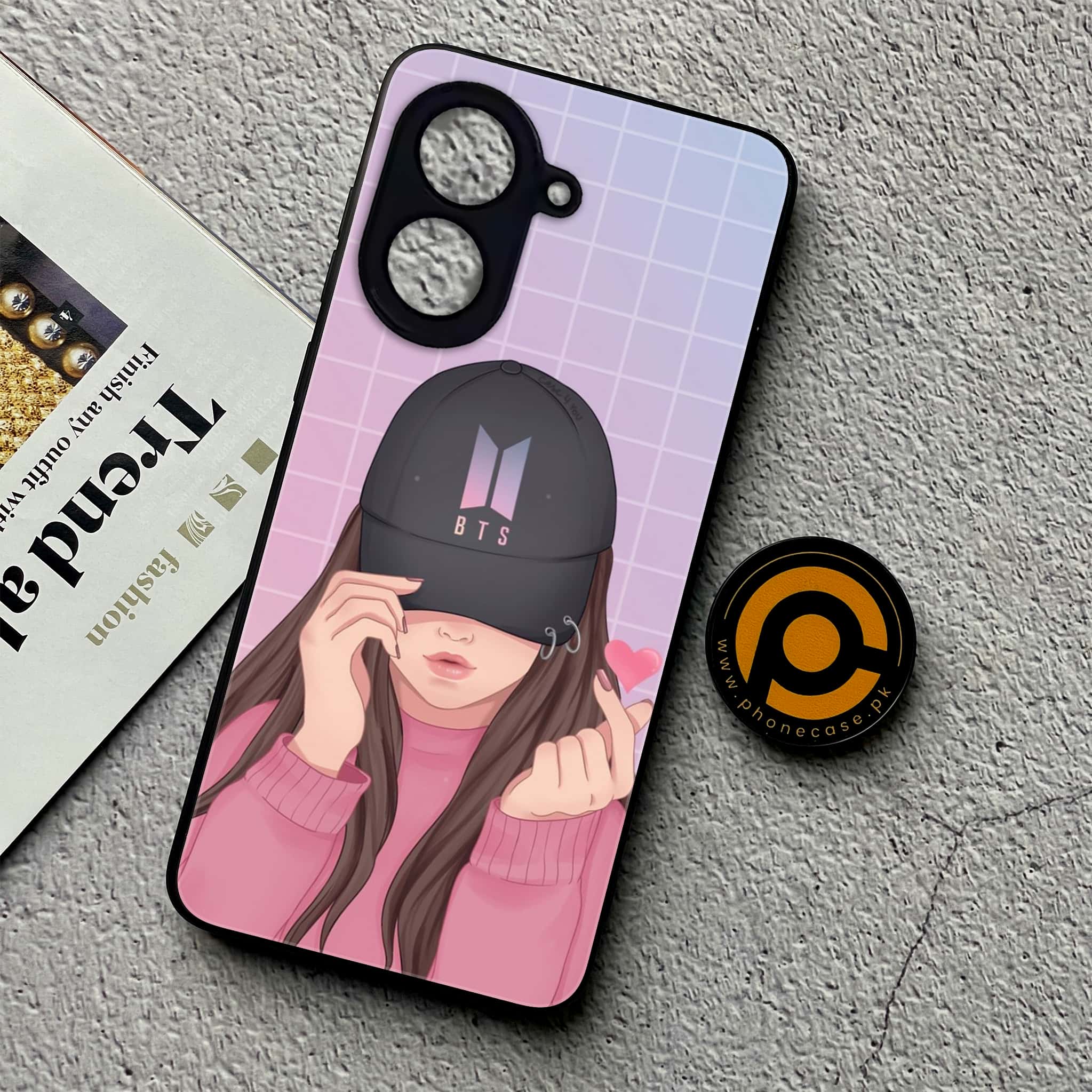 Xiaomi Redmi A5 - Anime Girls Series - Premium Metal Printed soft Bumper shock Proof Case