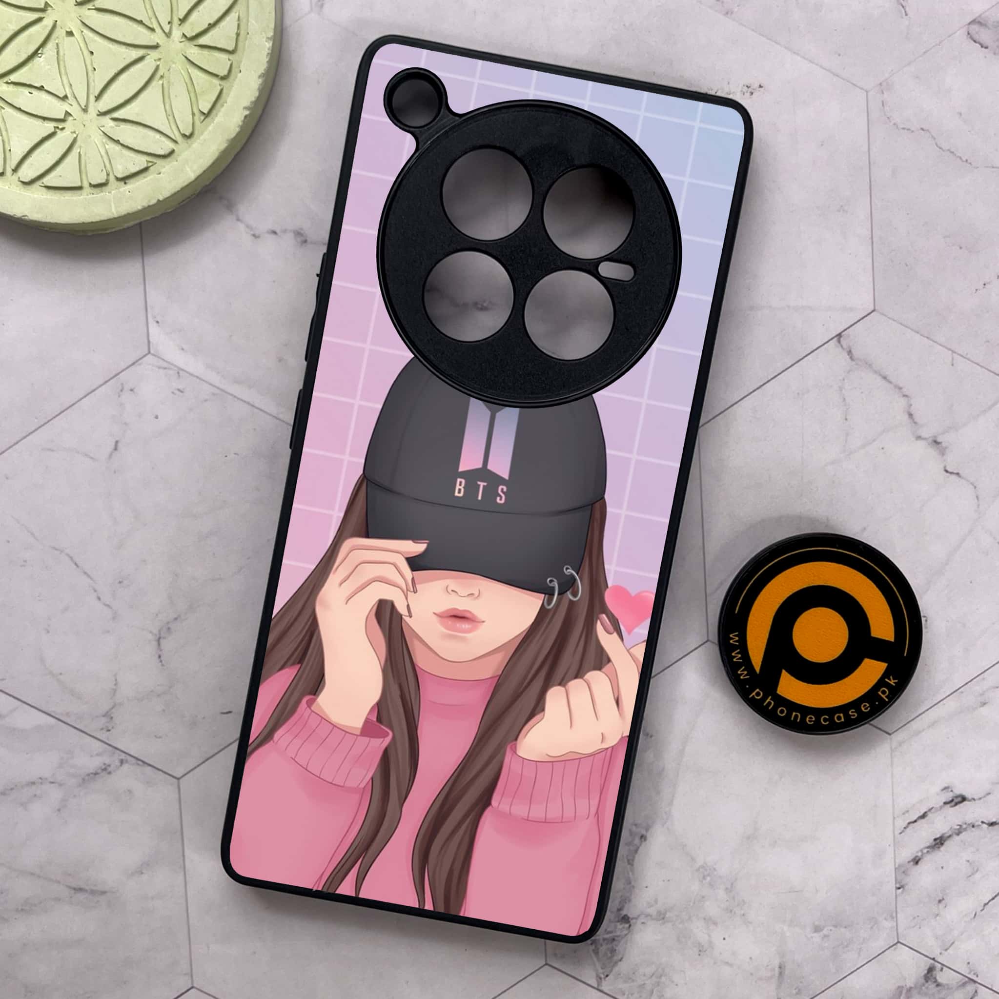 Infinix Zero 40 5G - Anime Girls Series - Premium Metal Printed soft Bumper shock Proof Case