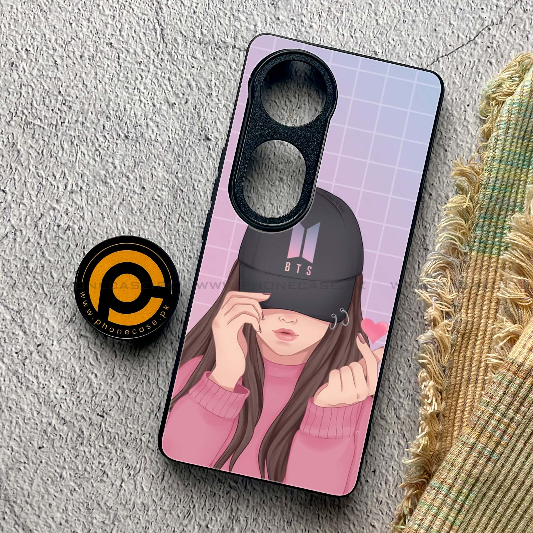 Vivo V40 Pro - Anime Girls Series - Premium Metal Printed soft Bumper shock Proof Case