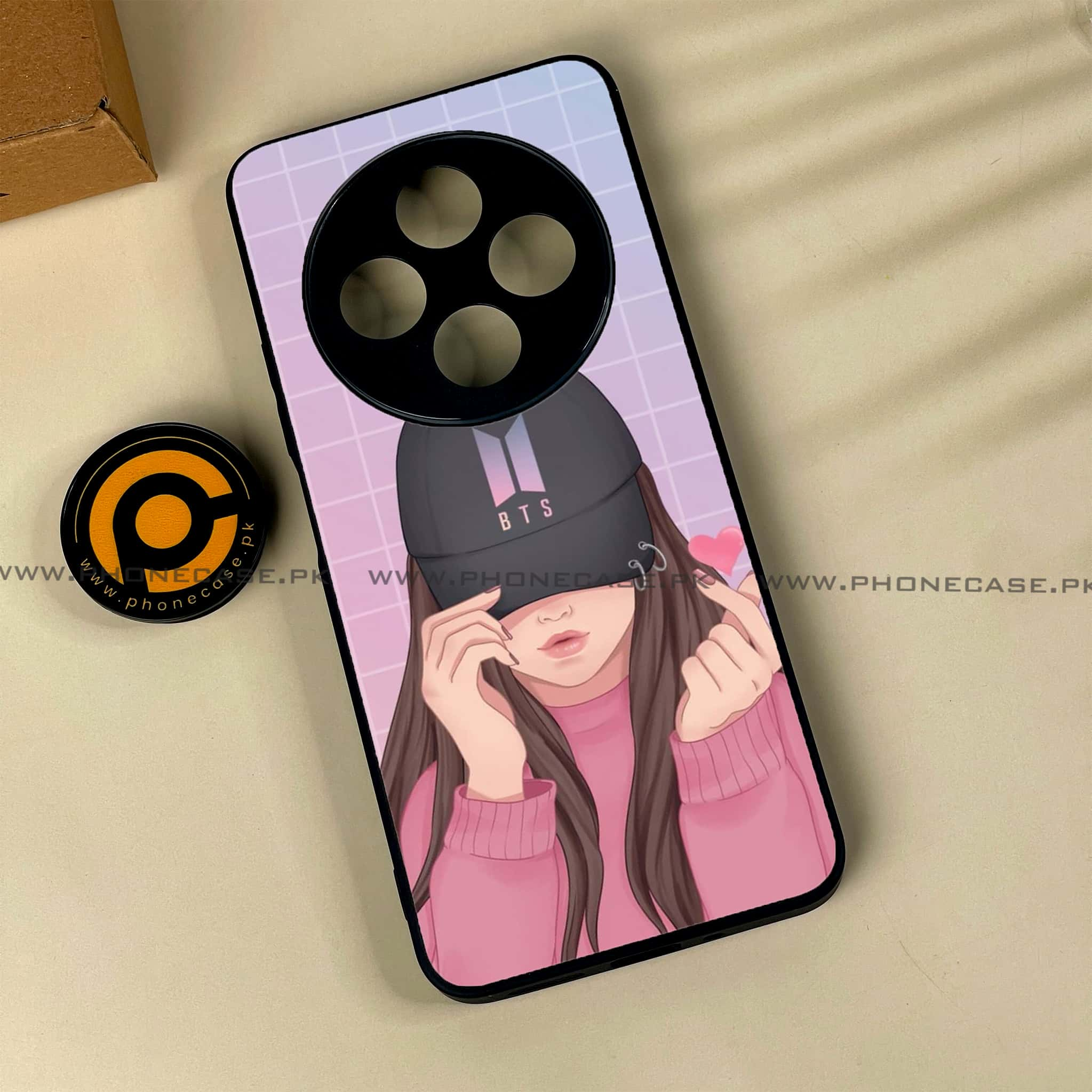 Xiaomi Redmi 14c - Anime Girls Series - Premium Printed Glass soft Bumper shock Proof Case