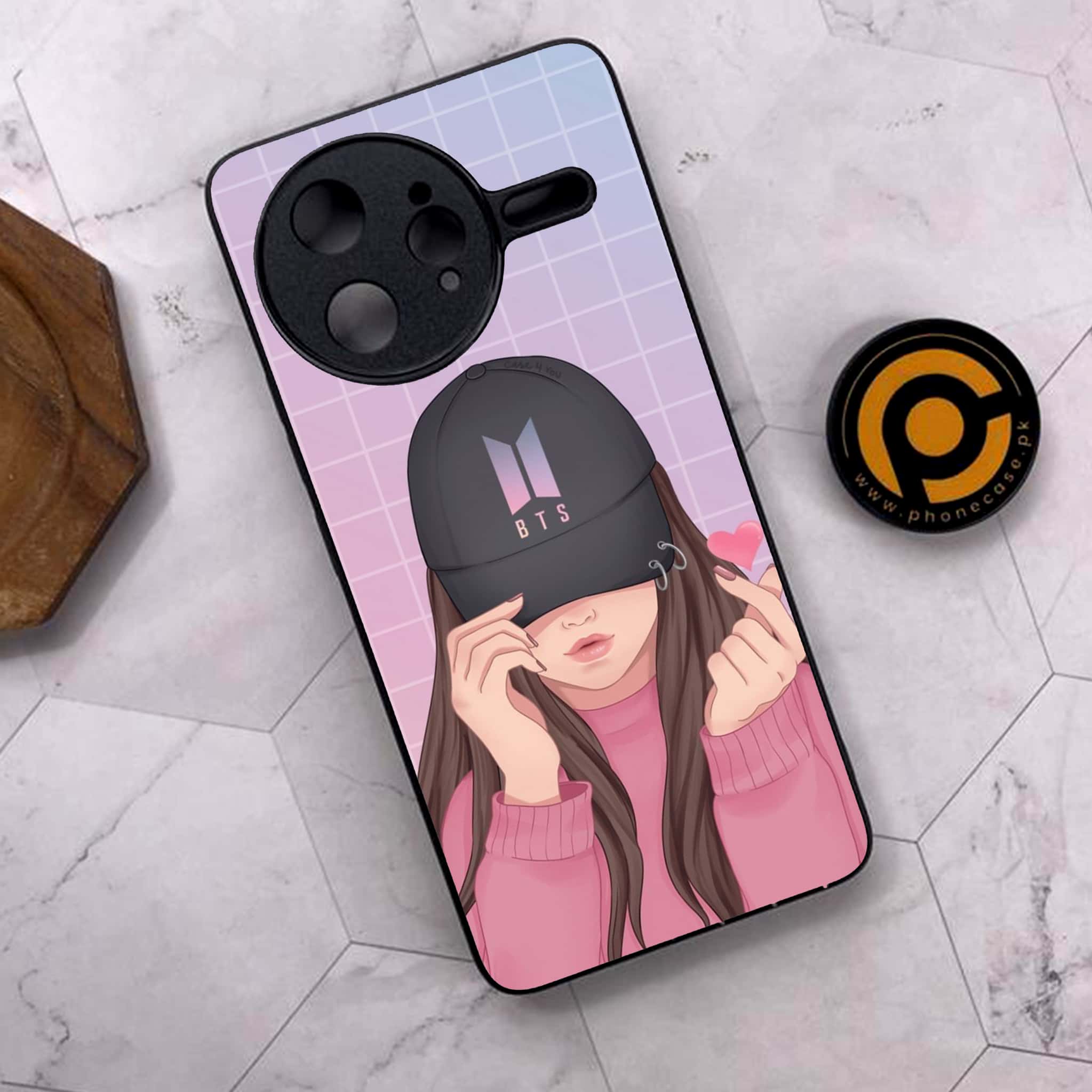 Xiaomi Poco F7 Ultra 5G - Anime Girls Series - Premium Metal Printed soft Bumper shock Proof Case