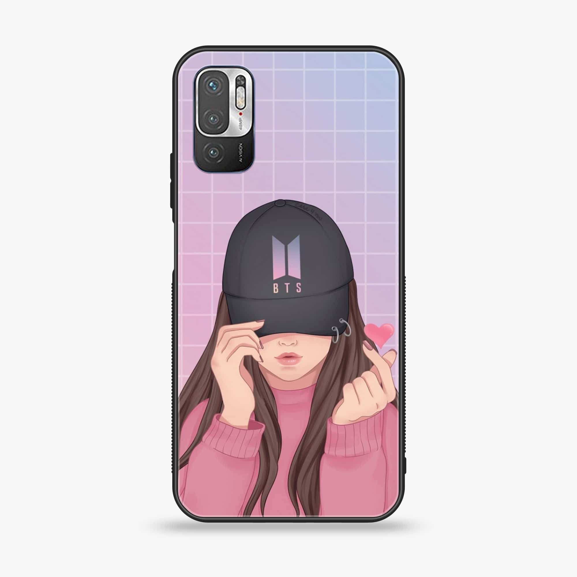 Xiaomi Redmi Note 10 5G - Anime Girls Series - Premium Printed Glass soft Bumper shock Proof Case