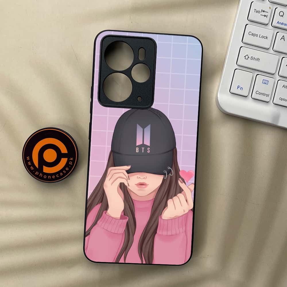 Realme 14T 5G - Anime Girls Series - Premium Metal Printed soft Bumper Shock Proof Case