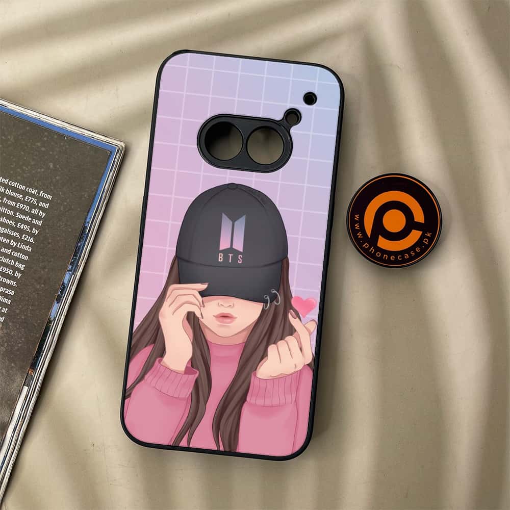Nothing Phone (2a) - Anime Girls Series - Premium Metal Printed soft Bumper Shock Proof Case