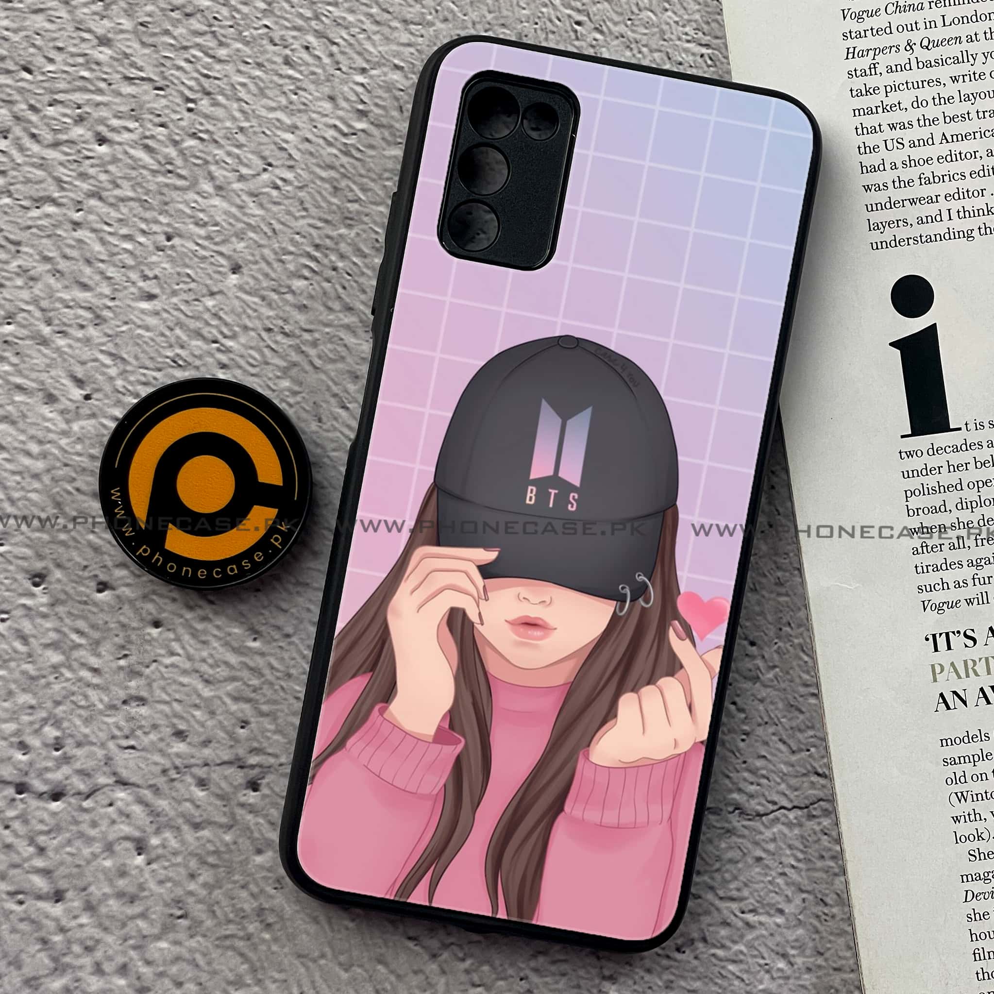 Samsung Galaxy A02s - Anime Girls Series - Premium Printed Metal soft Bumper shock Proof Case