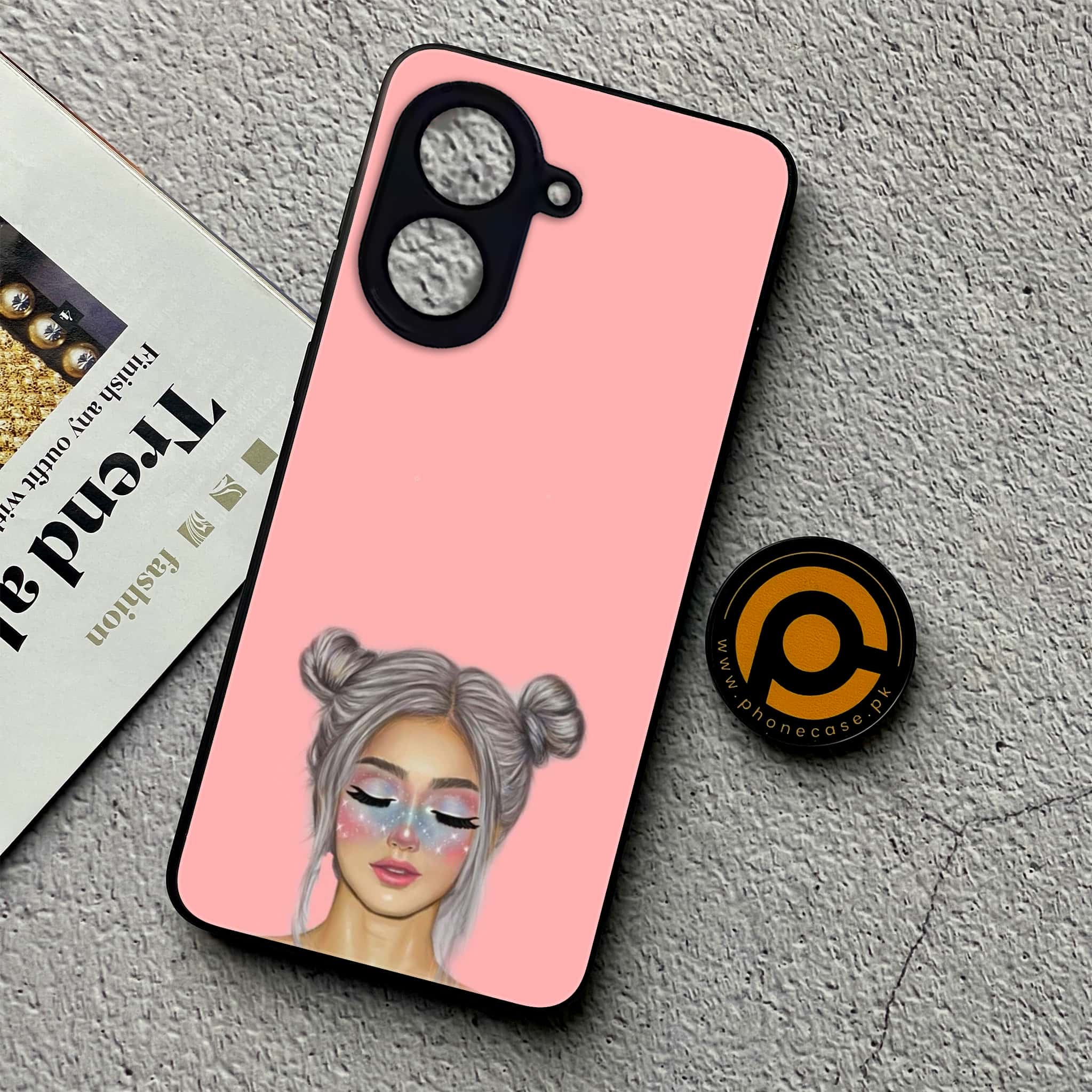 Xiaomi Redmi A5 - Anime Girls Series - Premium Metal Printed soft Bumper shock Proof Case